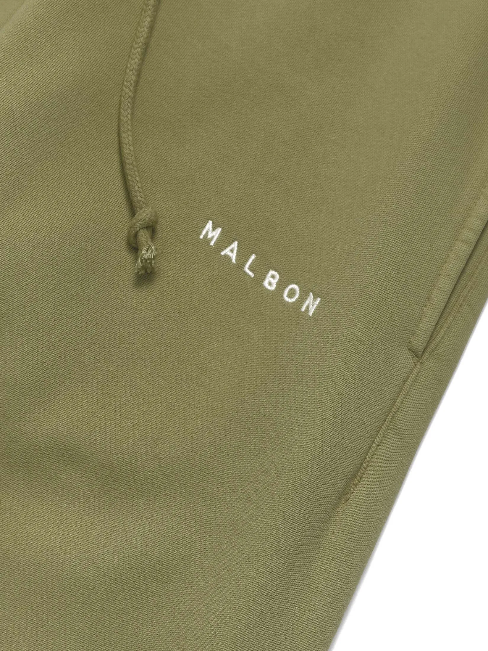 MALBON GOLF KNOLL SWEATPANT IN OLIVE