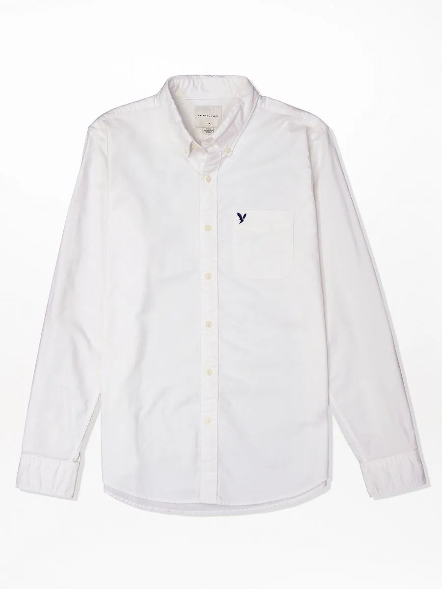 AMERICAN EAGLE 2178 INT SF BTD STRETCH YD OXFORD 100 WHITE