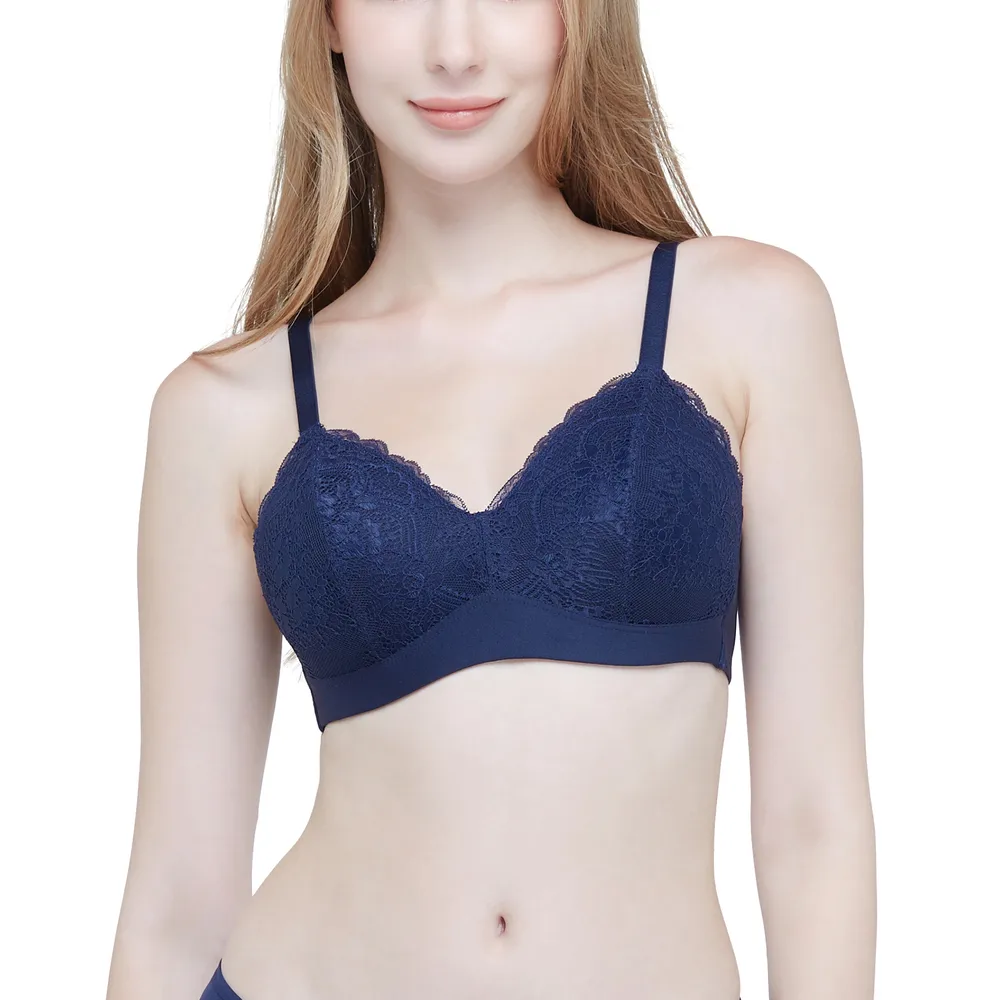 WACOAL Blue Seamless Bra WB5X35 Size - B70