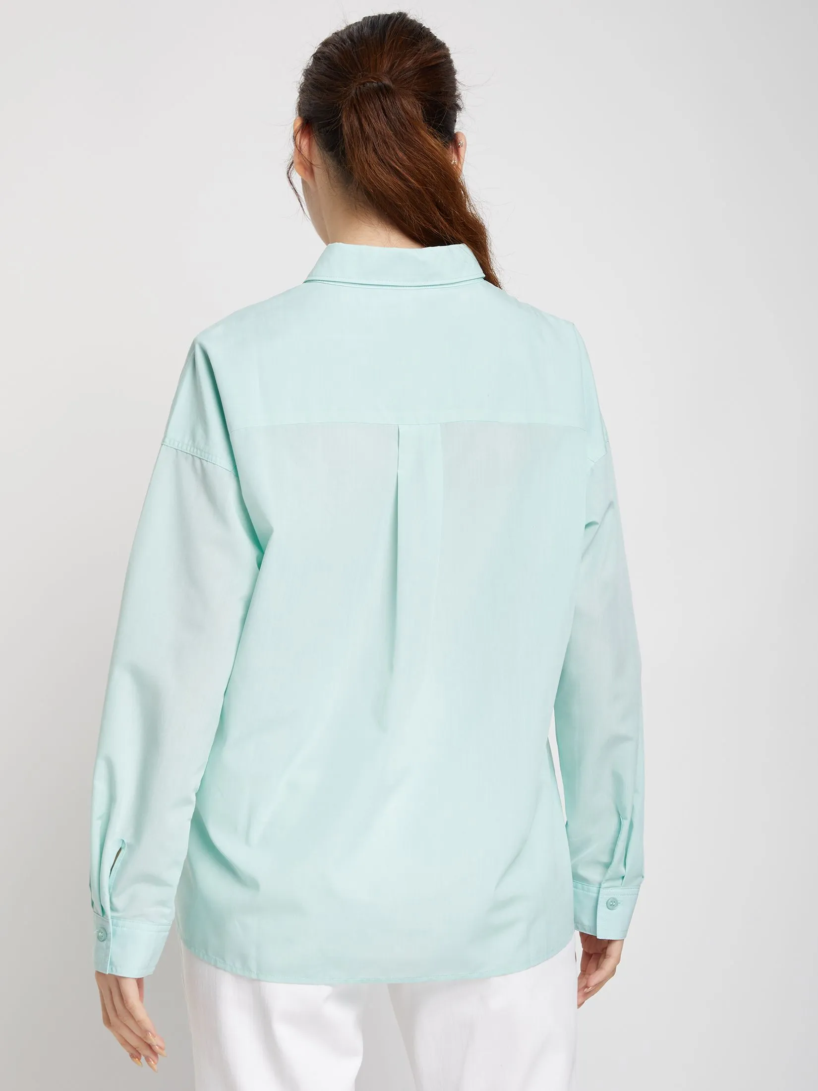 EASY PIECES Women Shirt Long Sleeves Collar