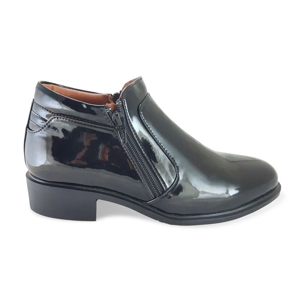 FREEWOOD SHOES Double zips boot-black Size - 39 EU