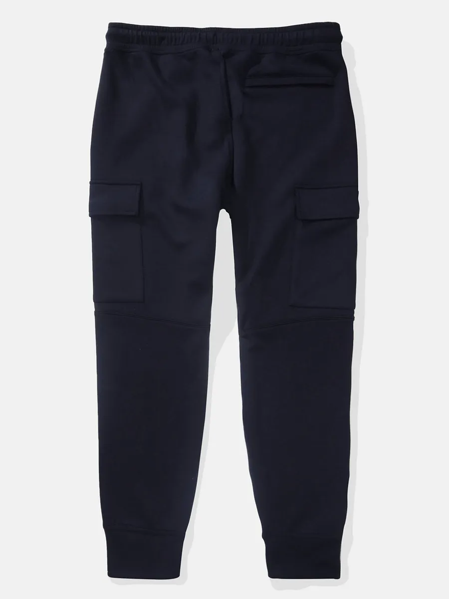 AMERICAN EAGLE MEN  MANCHEGO SOLID CARGO JOGGER 410 NAVY