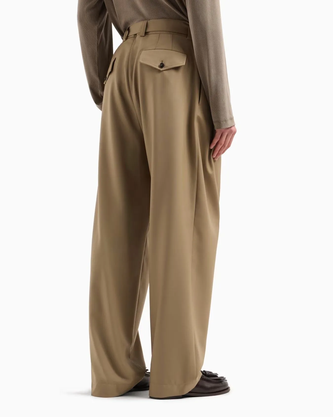 EMPORIO ARMANI Trousers Men EM001985-TE14505-U6269 Brown