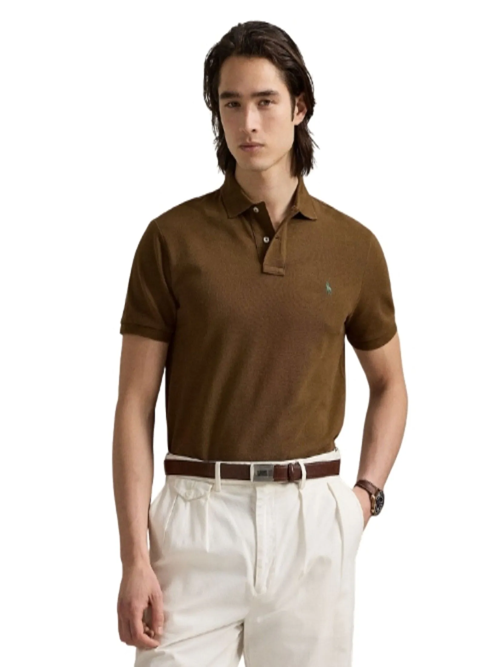 POLO RALPH LAUREN Polo Men MNPOKNI1N823574 Brown