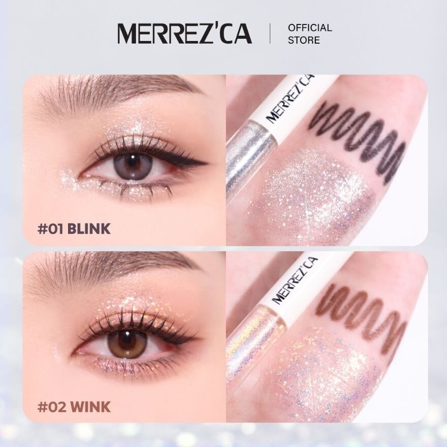 Merrez'Ca Duo Perfect Glitter Liner 01