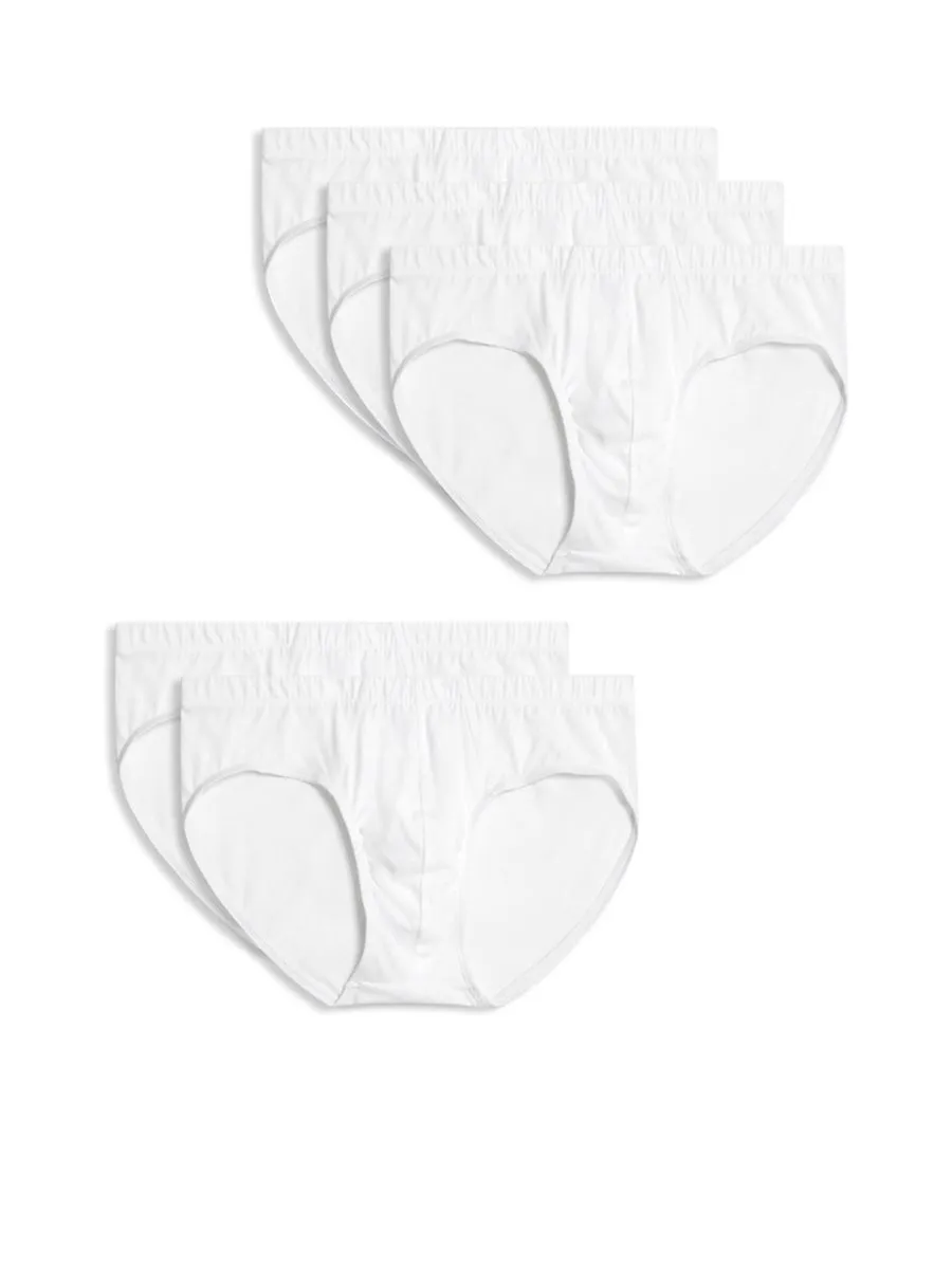 MARKS & SPENCER Men Briefs Pack Pure Cotton Cool & Fresh 5 pcs