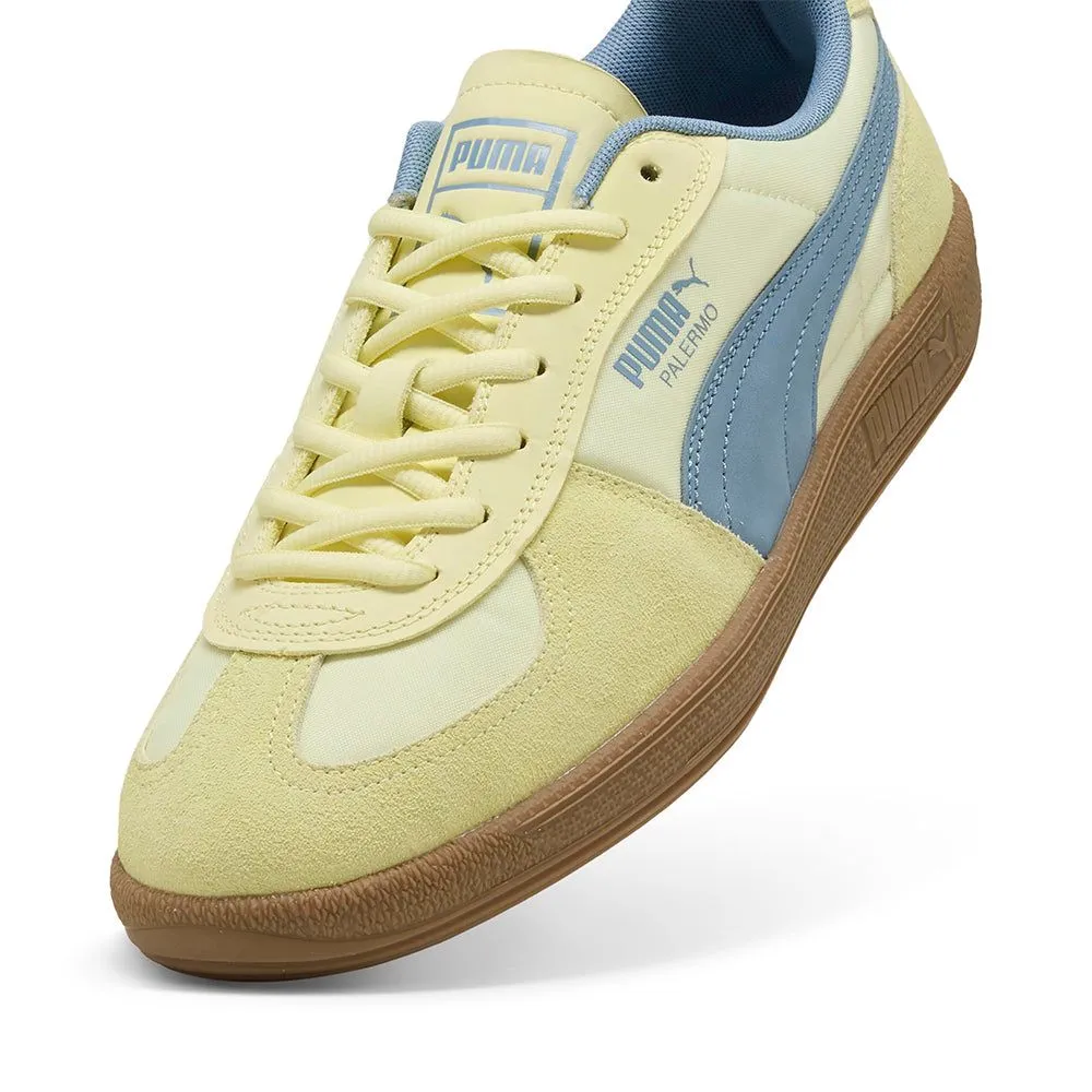 PUMA Palermo Pop Unisex Casual Shoes Yellow - PU097SH293EMTH