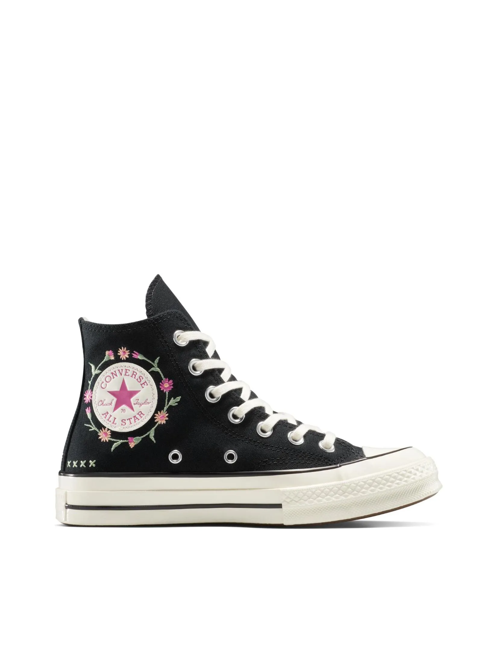 CONVERSE Women Sneakers Chuck 70 Joyful Florals Hi Black