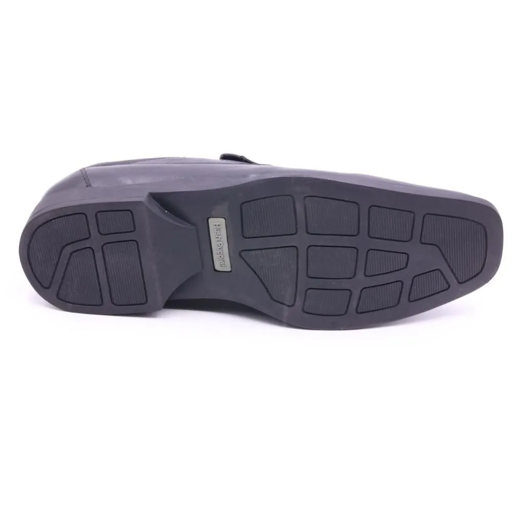 HUSH PUPPIES Men's Shoes Model Christopher HP 8HDFB8461 - BLACK Dress Shoes Slip-ons