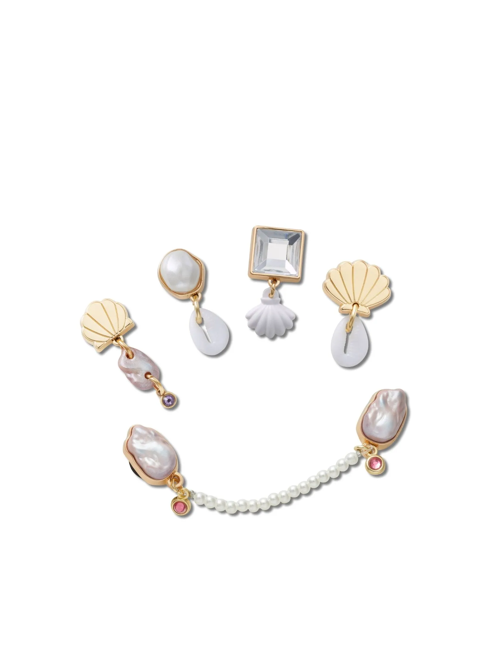 CROCS JIBBITZ™ ELEVATED PEARL 5 PACK