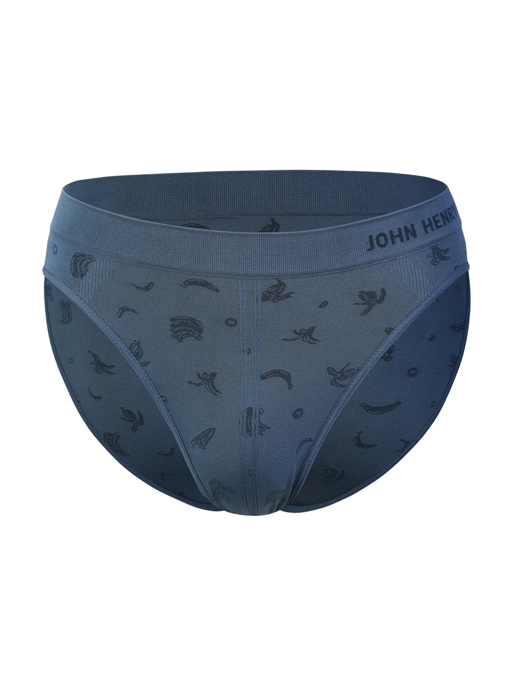 JOHN HENRY INNERWEAR Brief Men s Seamless Fashion - Navy