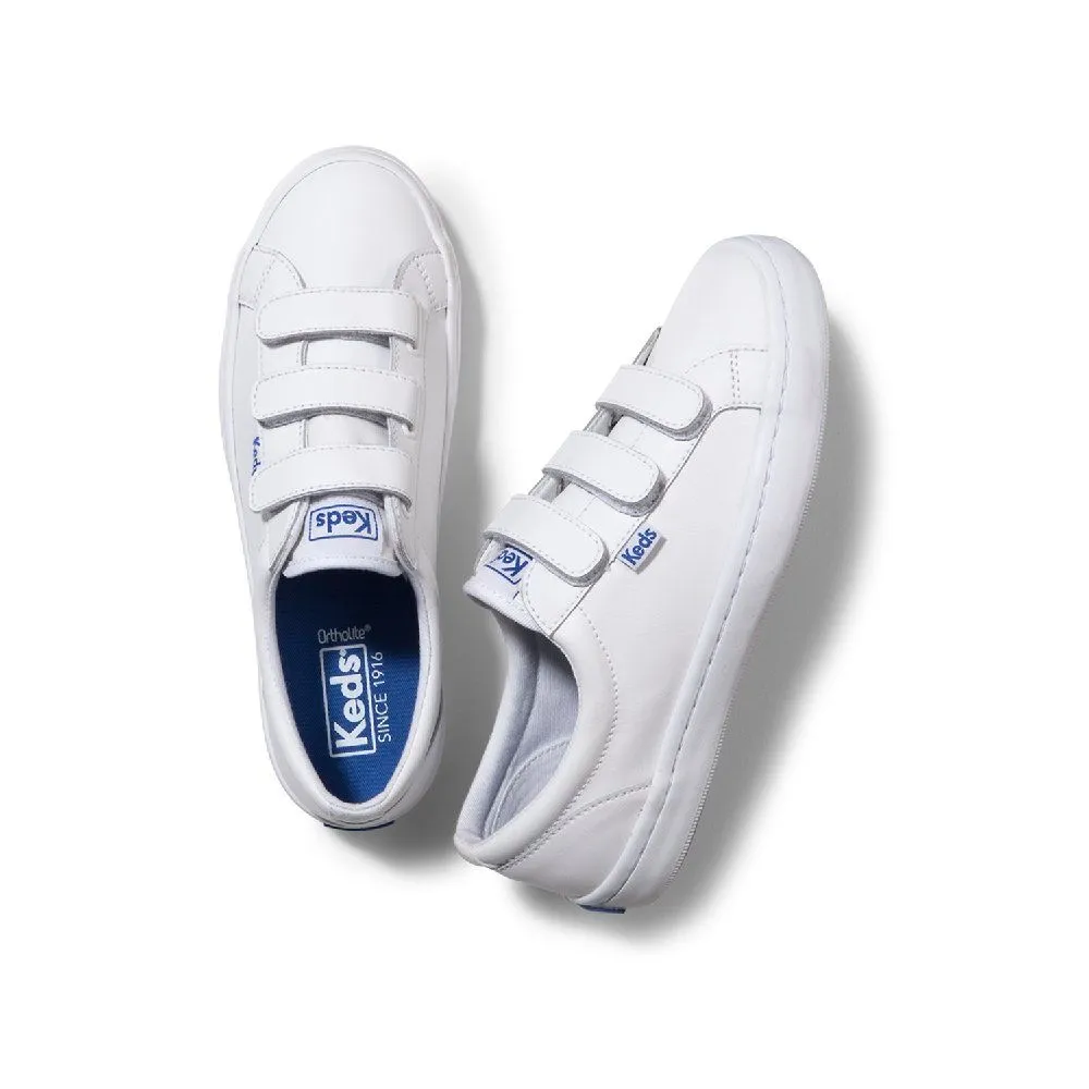 KEDS White Keds Tiebreak Leather