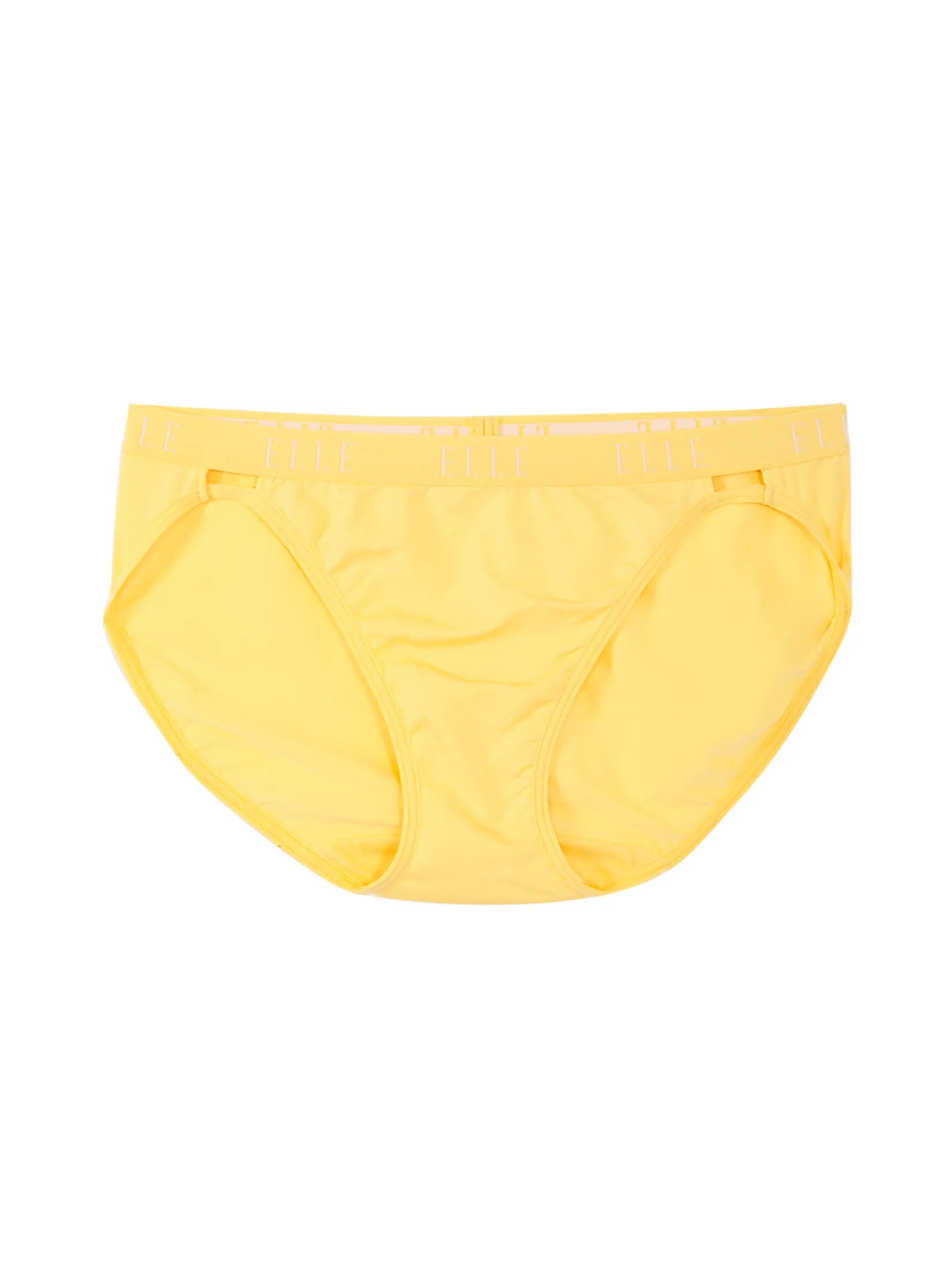 ELLE LINGERIE Women’s Bikini Lowrise Panty LU1946 - Yellow