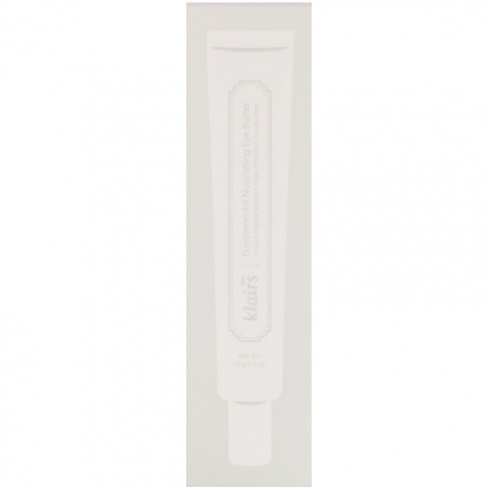 Dear, Klairs, Fundamental Nourishing Eye Butter, высокопитательный крем для глаз, 20 г (0,7 унции)