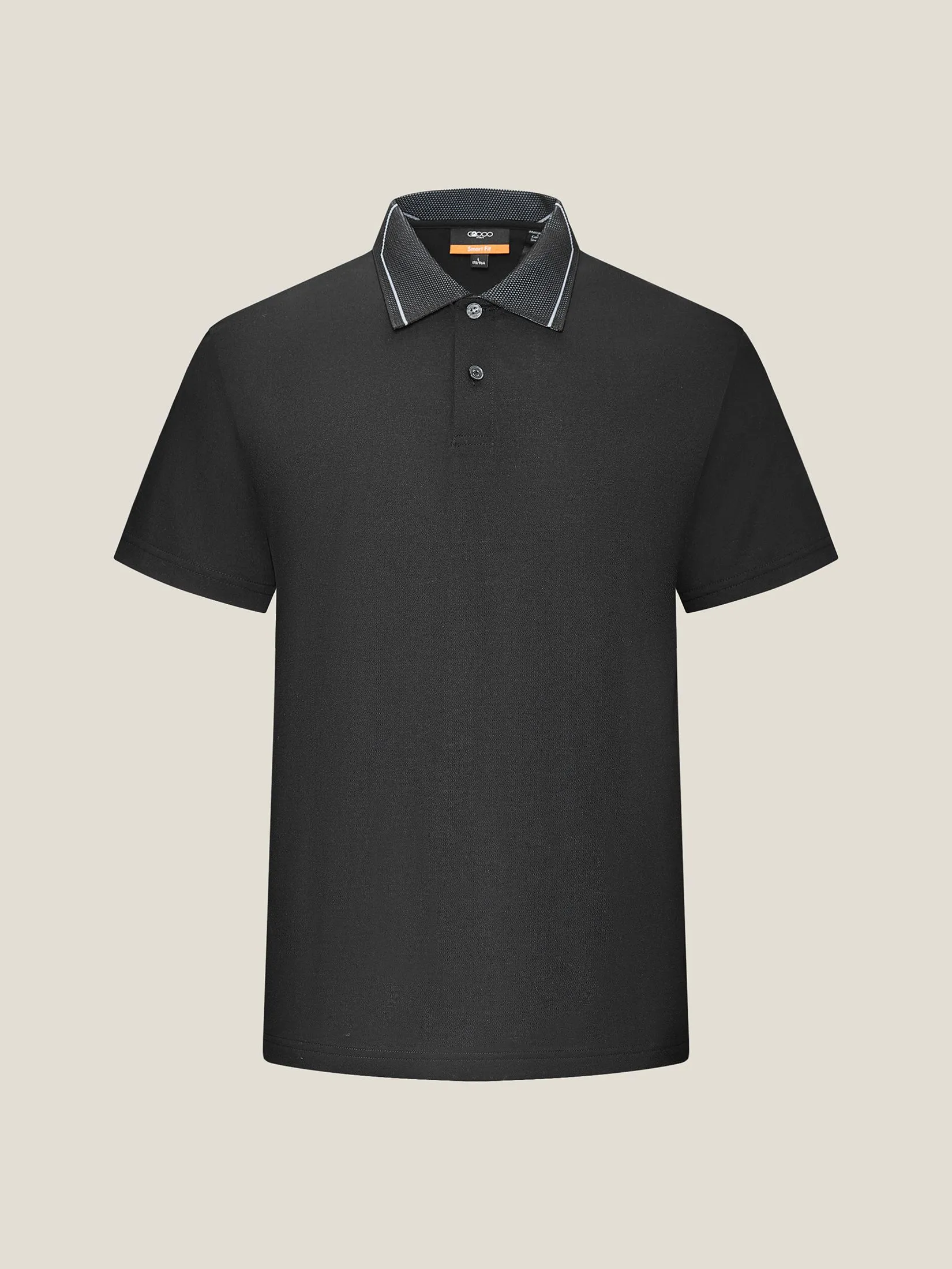 G2000 Men Clothing Super Light Mercerized Cotton Pique Short Sleeve Polo Tee  Smart Fit - 5114141299 - Black