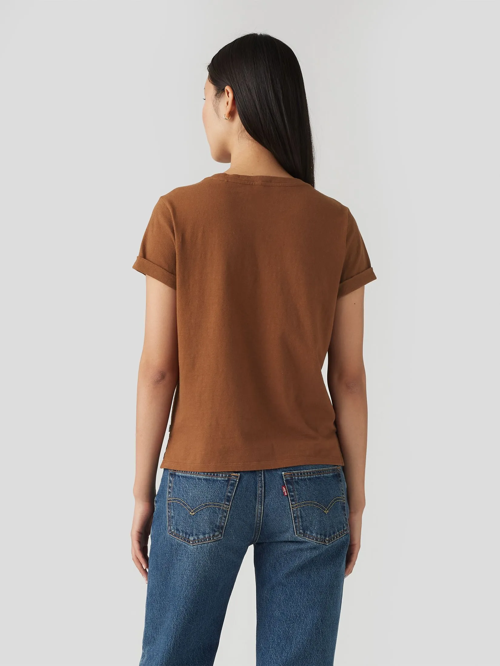 LEVI'S Women's Graphic Margot T-Shirt Brown