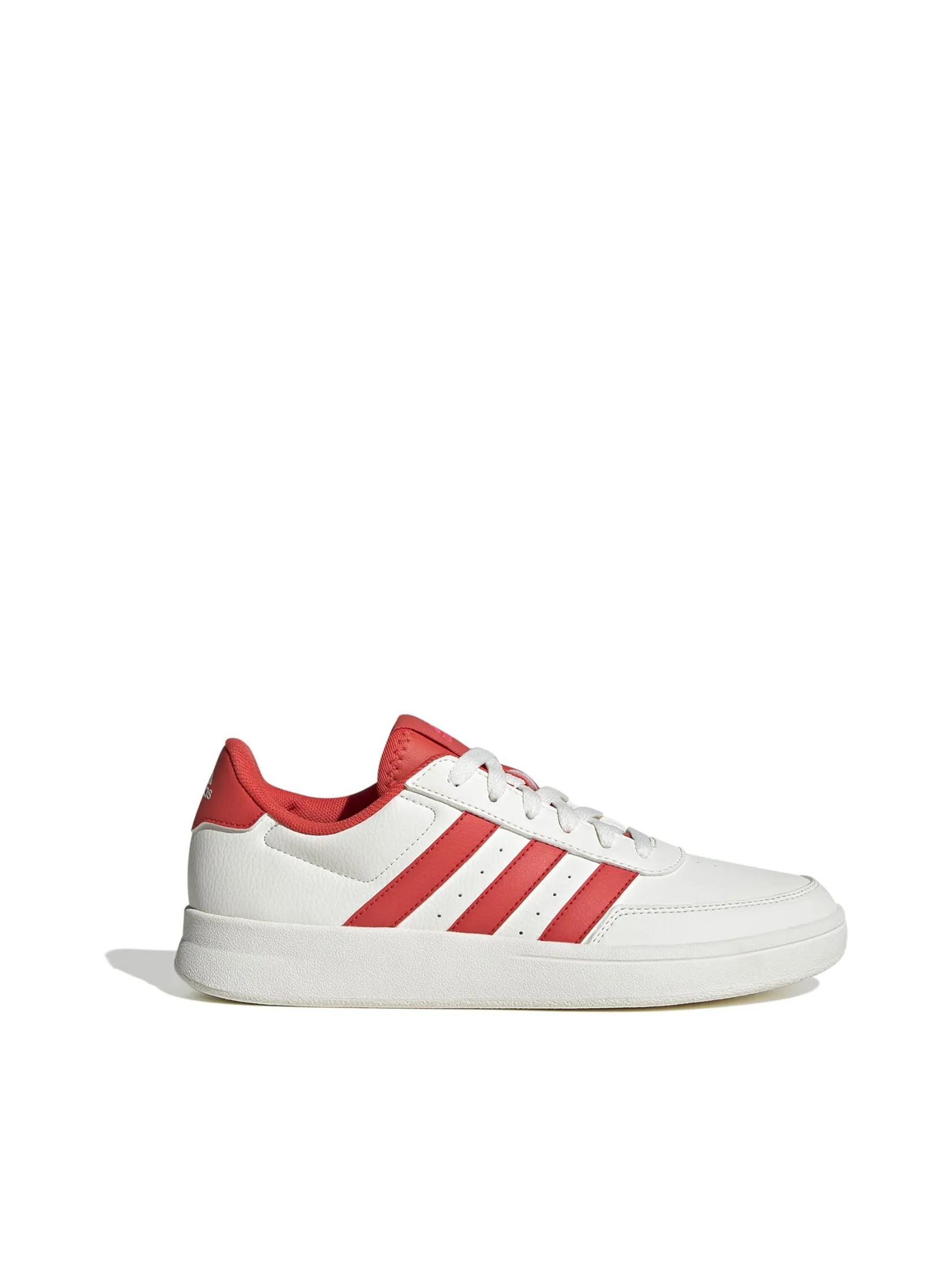 ADIDAS Women Sneakers Breaknet 2.0 JI4860 Core White / Bright Red / Lucid Pink
