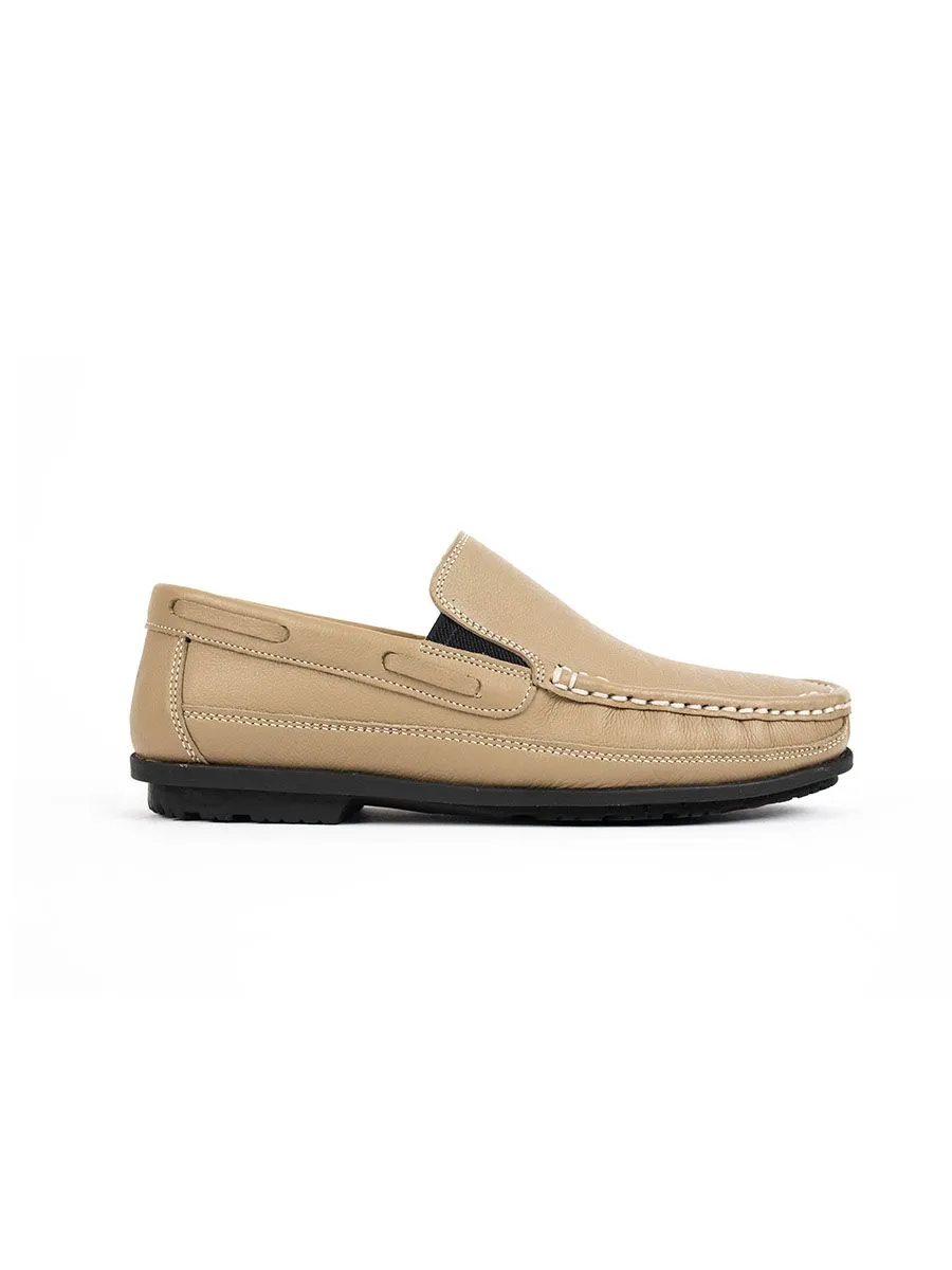 HEAVY Men's Leather Loafer PC Beige