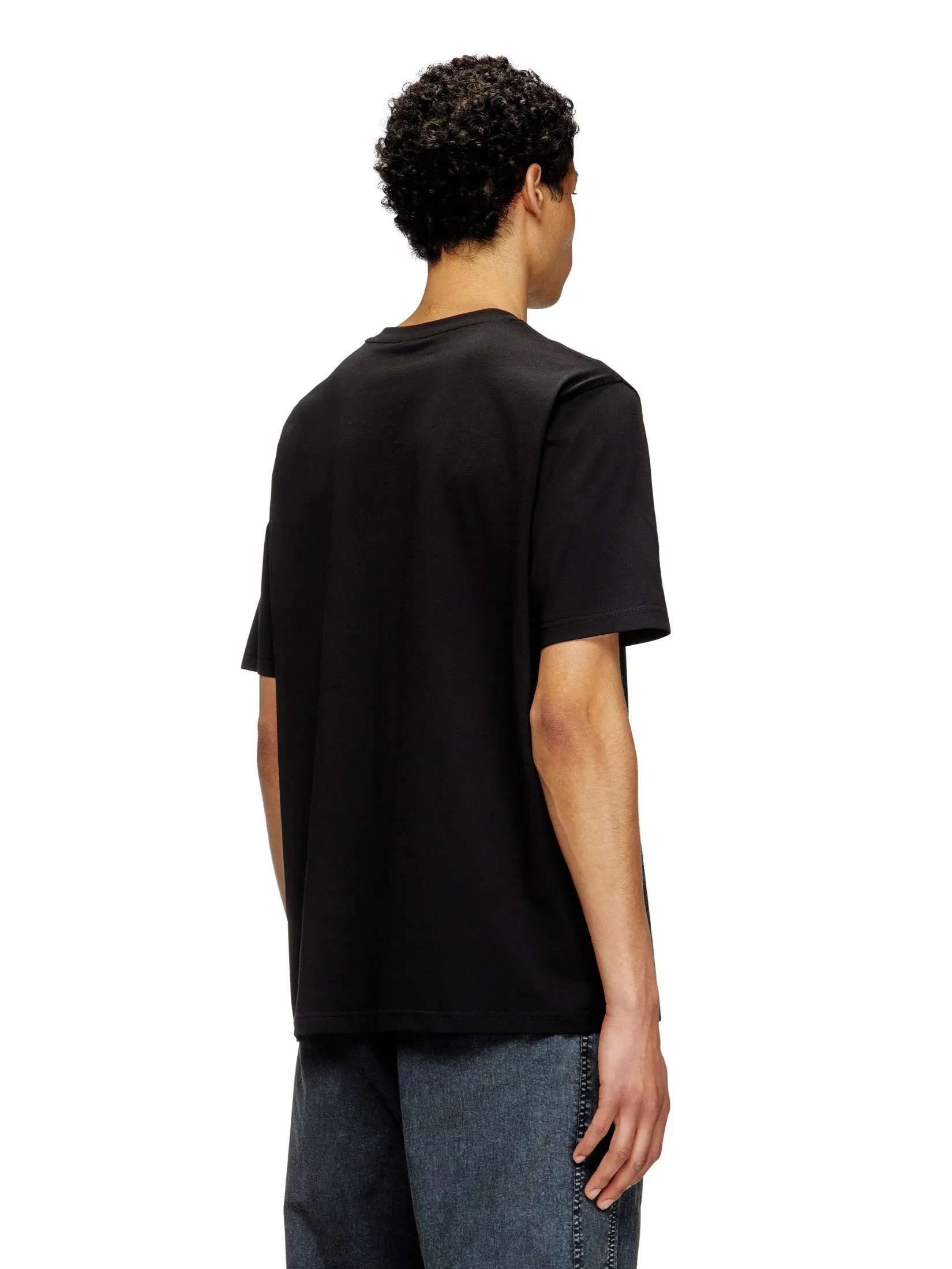 DIESEL T-Shirt Men T-ADJUST-MAREY T-SHIRT Black