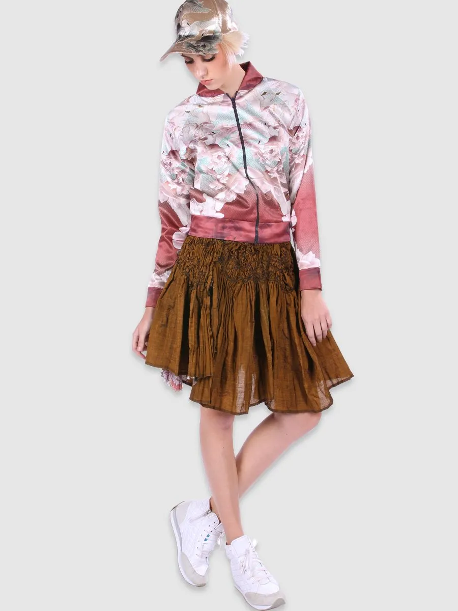 PEDZ Red Pedz Aesthetic Swan Jacket