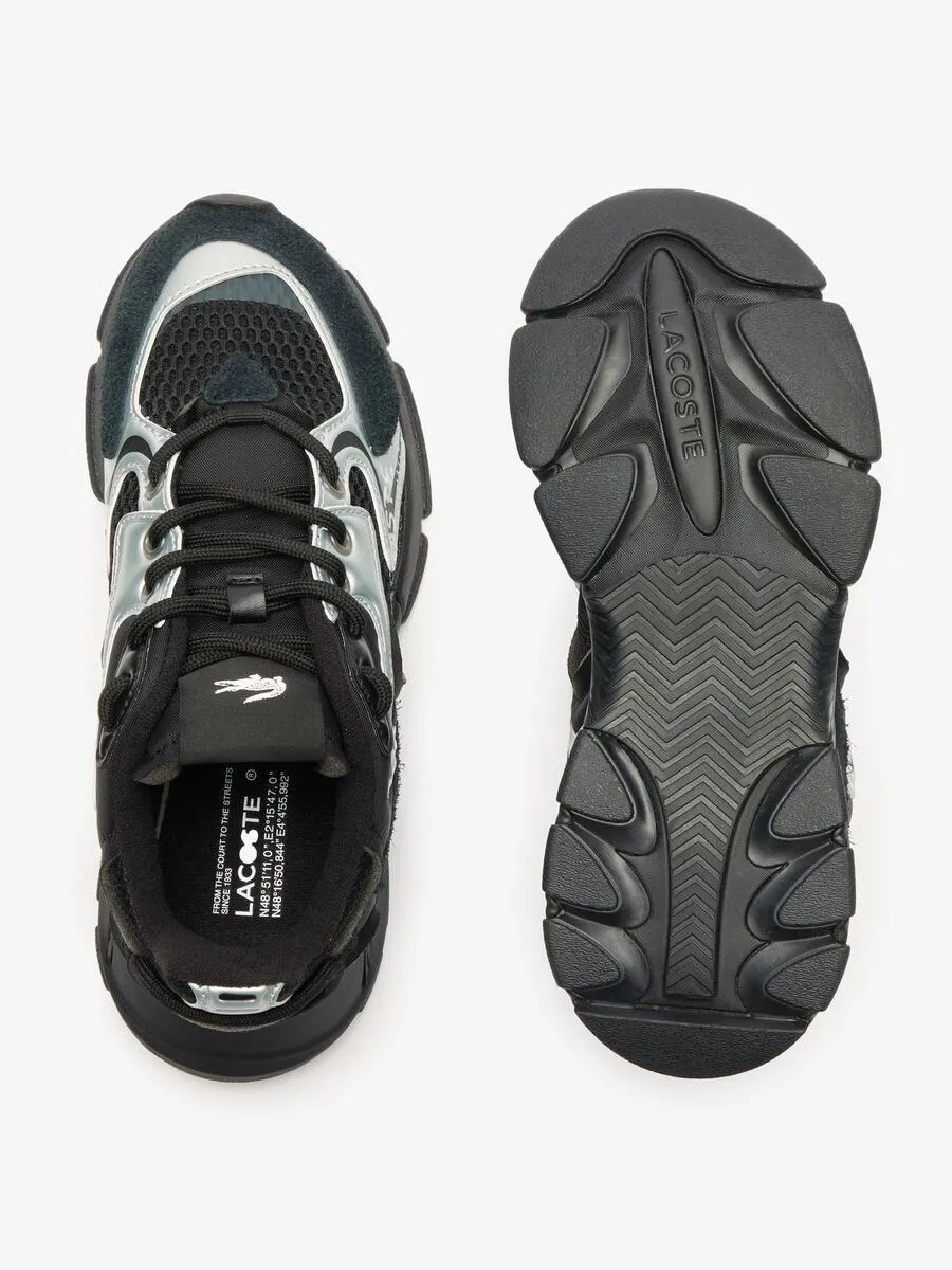 LACOSTE Black Women’s L003 Neo Contrasted Trainers