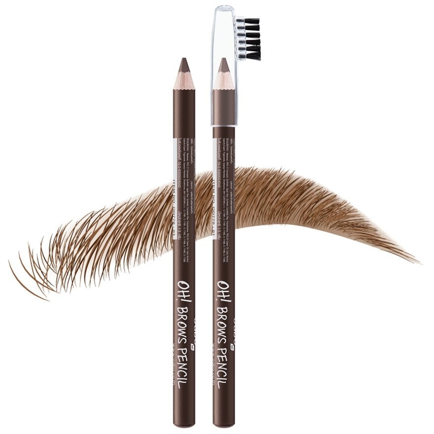 #Odbo Love Brows Pencil Od737 01 - Brown