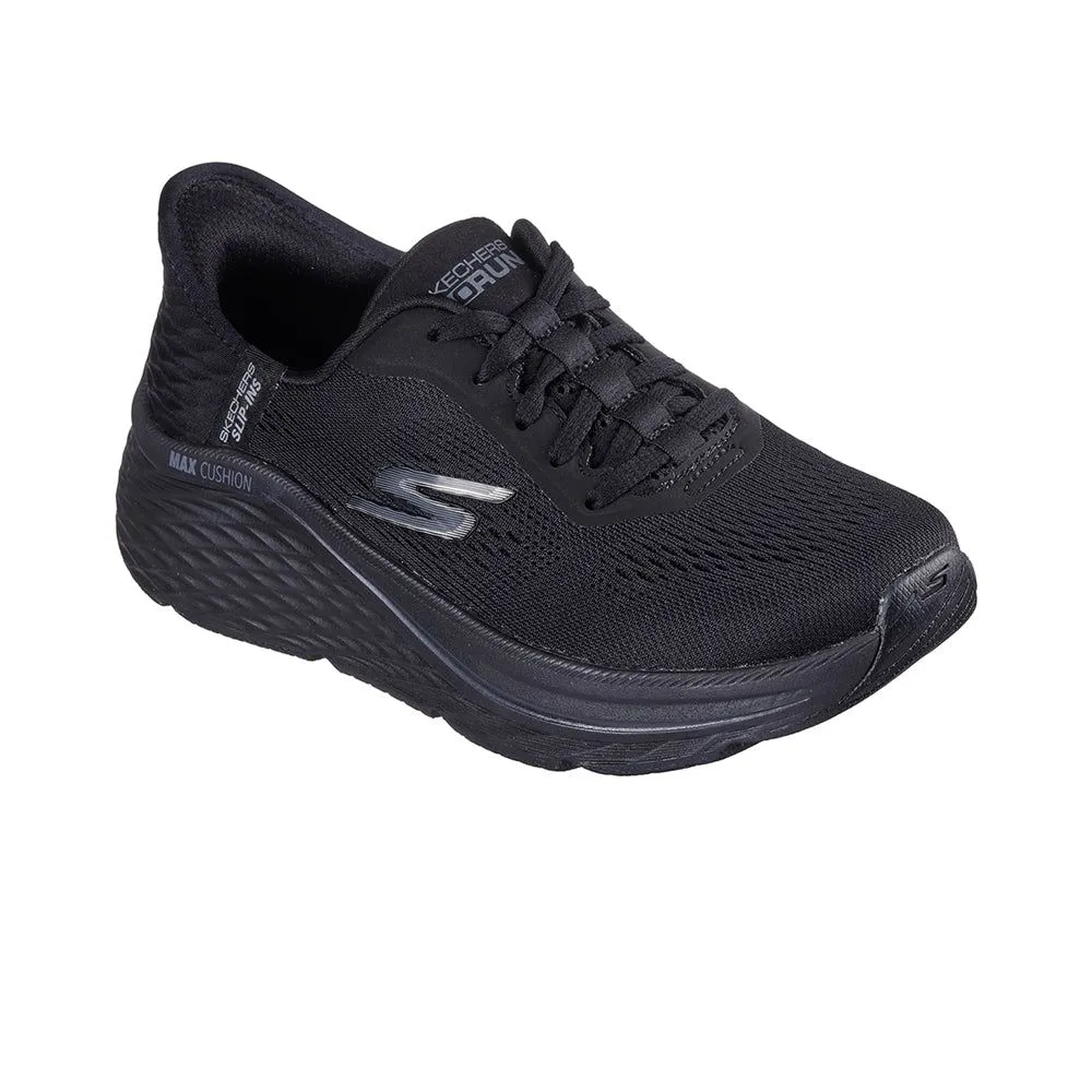 SKECHERS Women Running Shoes Slip-ins®: Max Cushioning Elite™ 2.0 - Vanish Black - SK108SH700ELTH