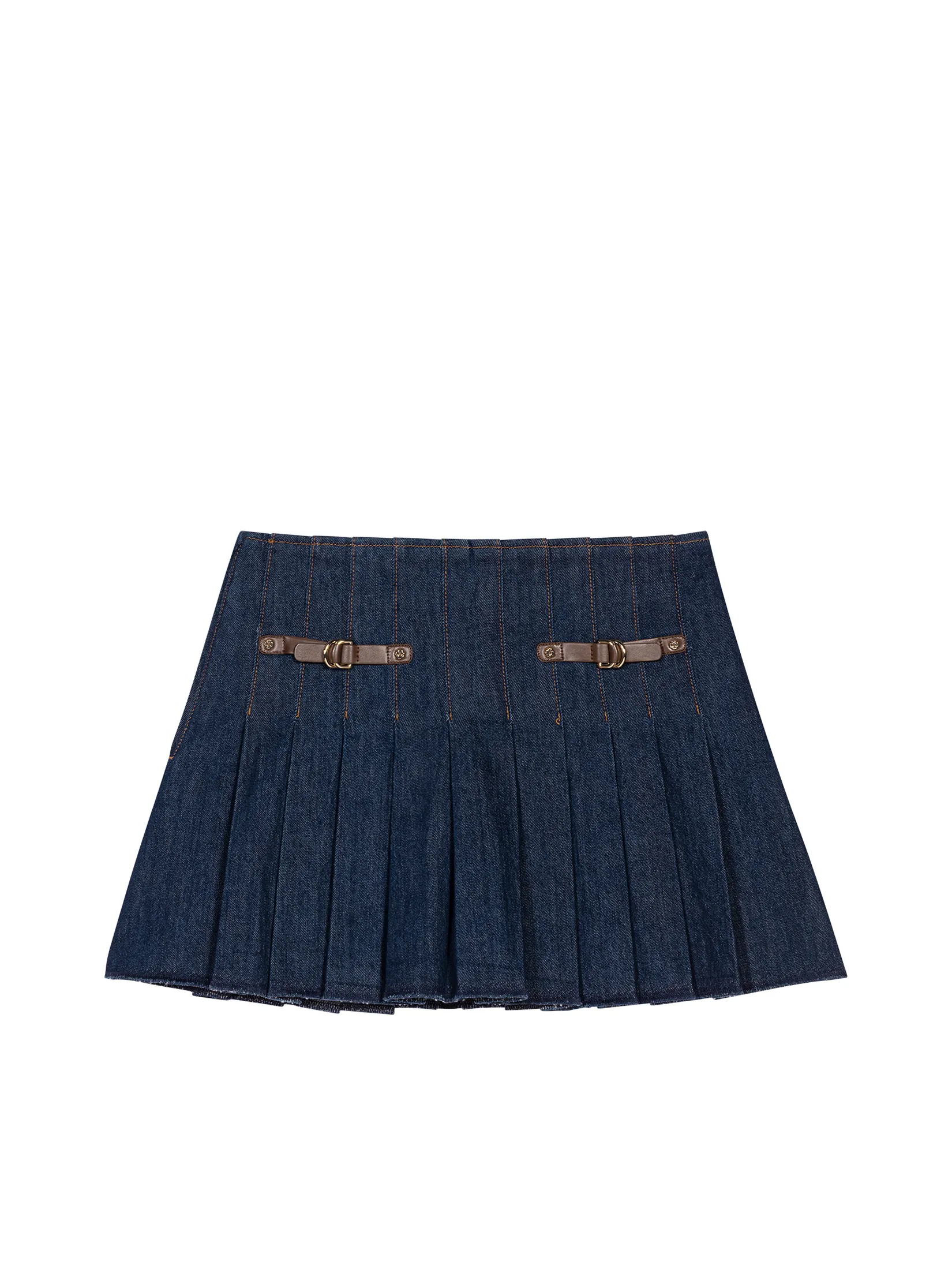 MAJE Women Short Denim Skirt With Lining