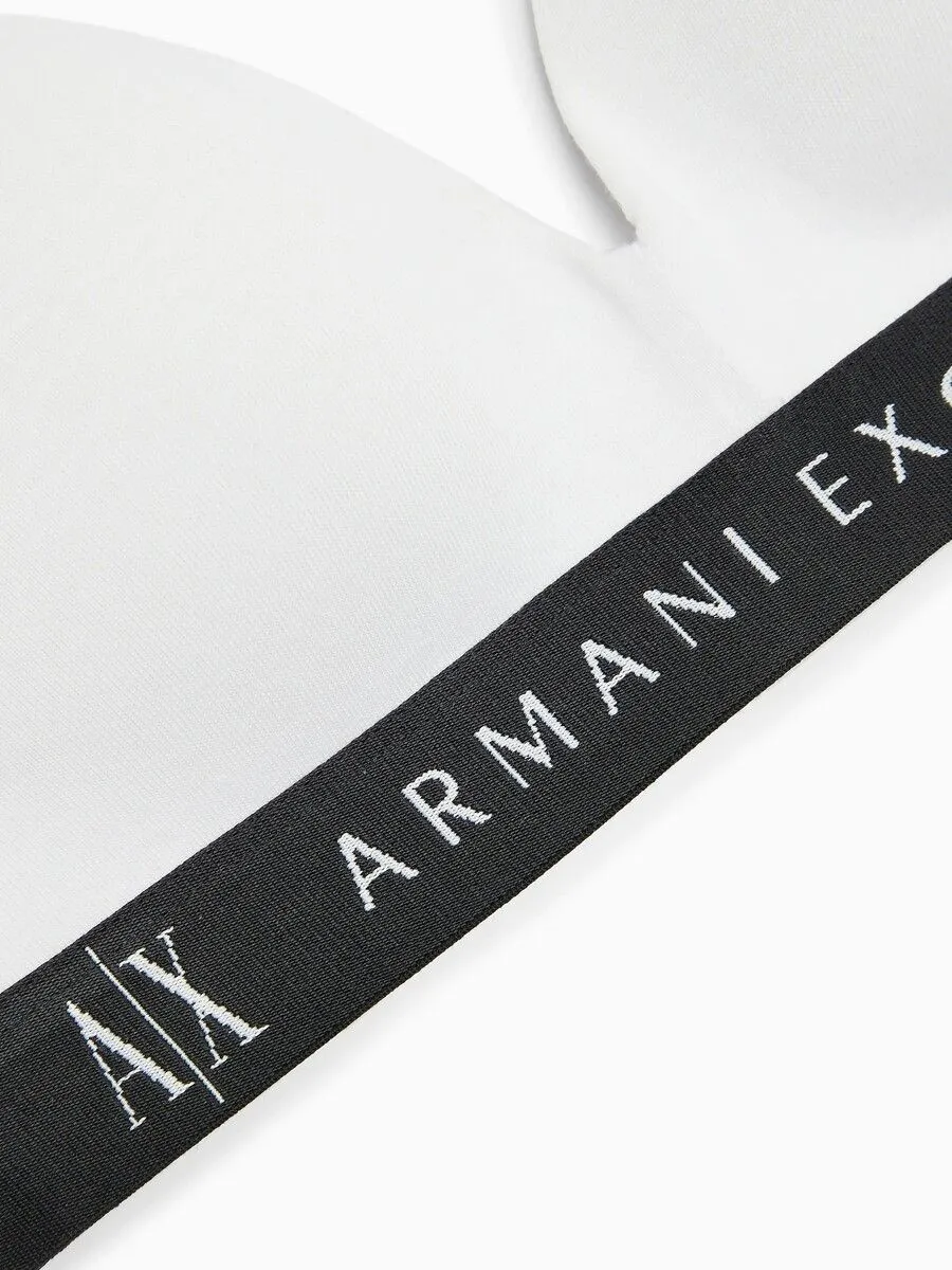 ARMANI EXCHANGE Women's Bra - White