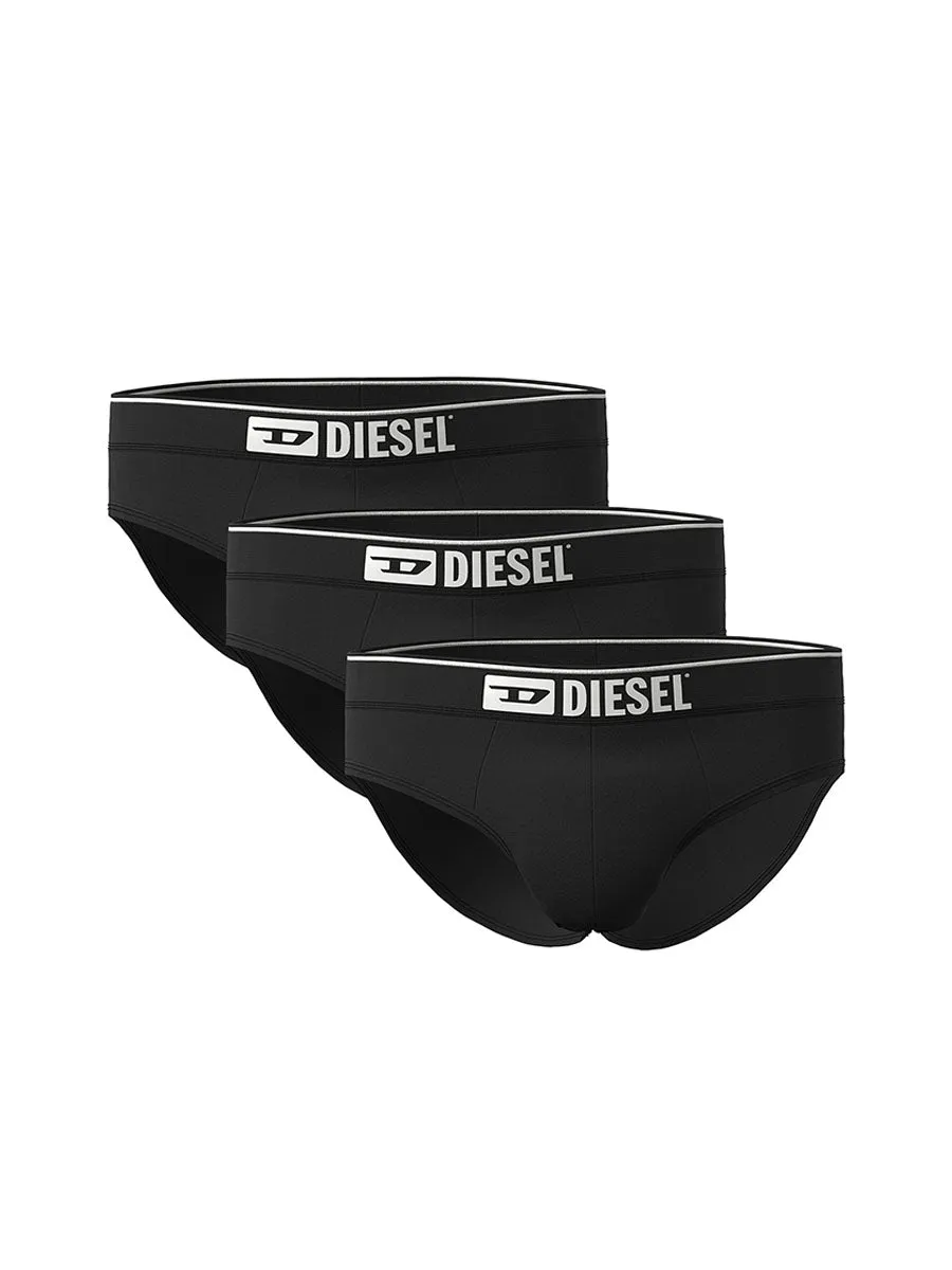 DIESEL Men Underwear UMBR-ANDRETHREEPACK UNDER Black Pack 3 Pcs