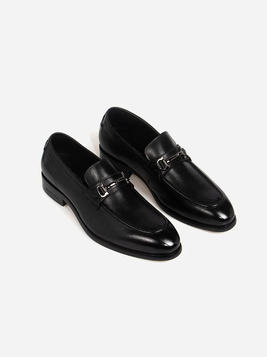 KENNETH COLE MEN'S LOAFER SHOES CALMAN / BLACK