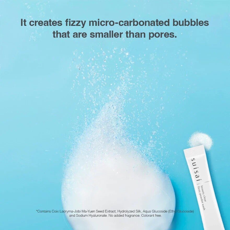 Suisai Beauty Clear Fizzy Powder Wash 1g.x 16 sticks