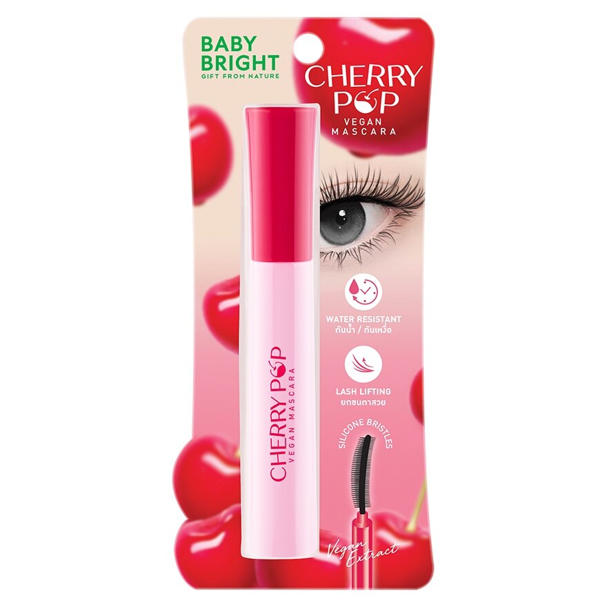 Baby Bright Cherry Pop Vegan Mascara 10g.