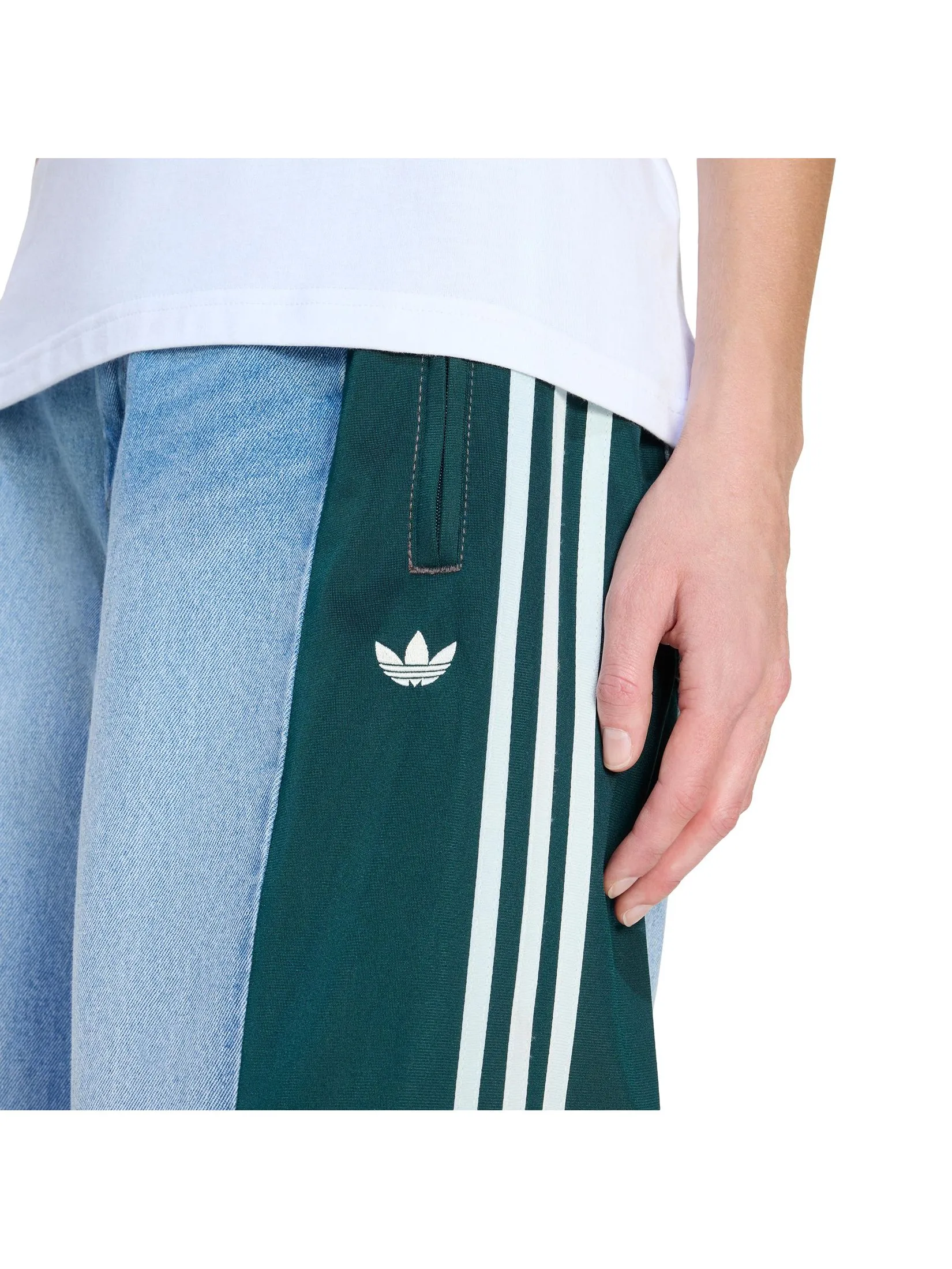 ADIDAS Women Joggers Adidas Originals Athletic Dept Denim Firebird KF2318 Blue / Light Blue / Aurora Ivy