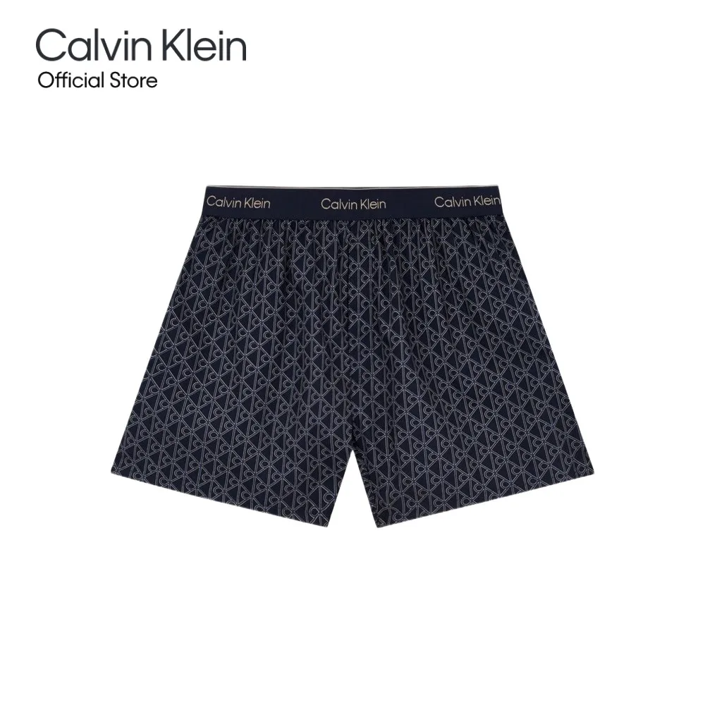 CALVIN KLEIN Men s Cotton Poplin Boxer Navy Blue