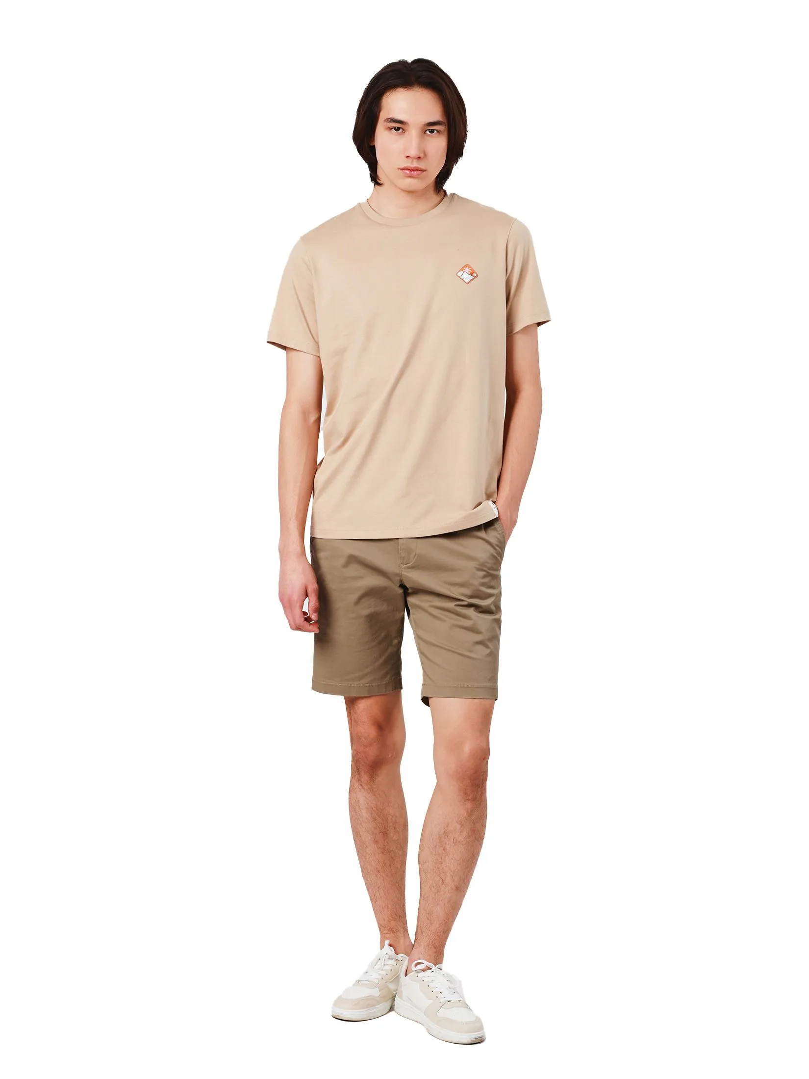 JOHN HENRY Men's T-Shirts (Slim Fit) Rejuvenate Vacation Brown