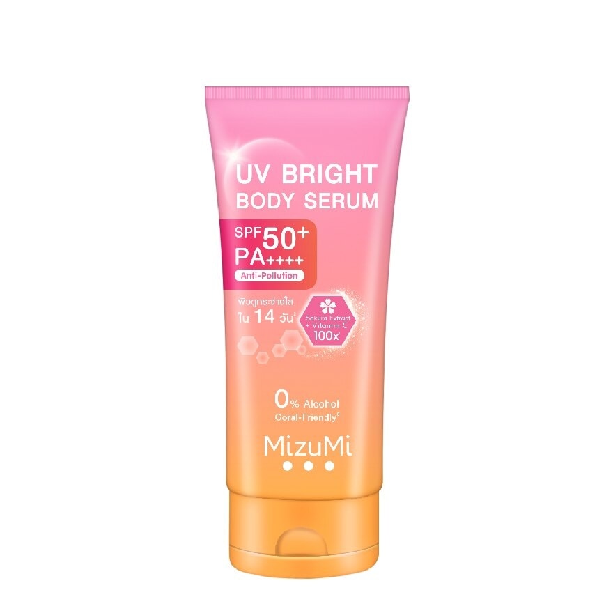 MizuMi UV Bright Body Serum SPF50+ PA++++ 180ml