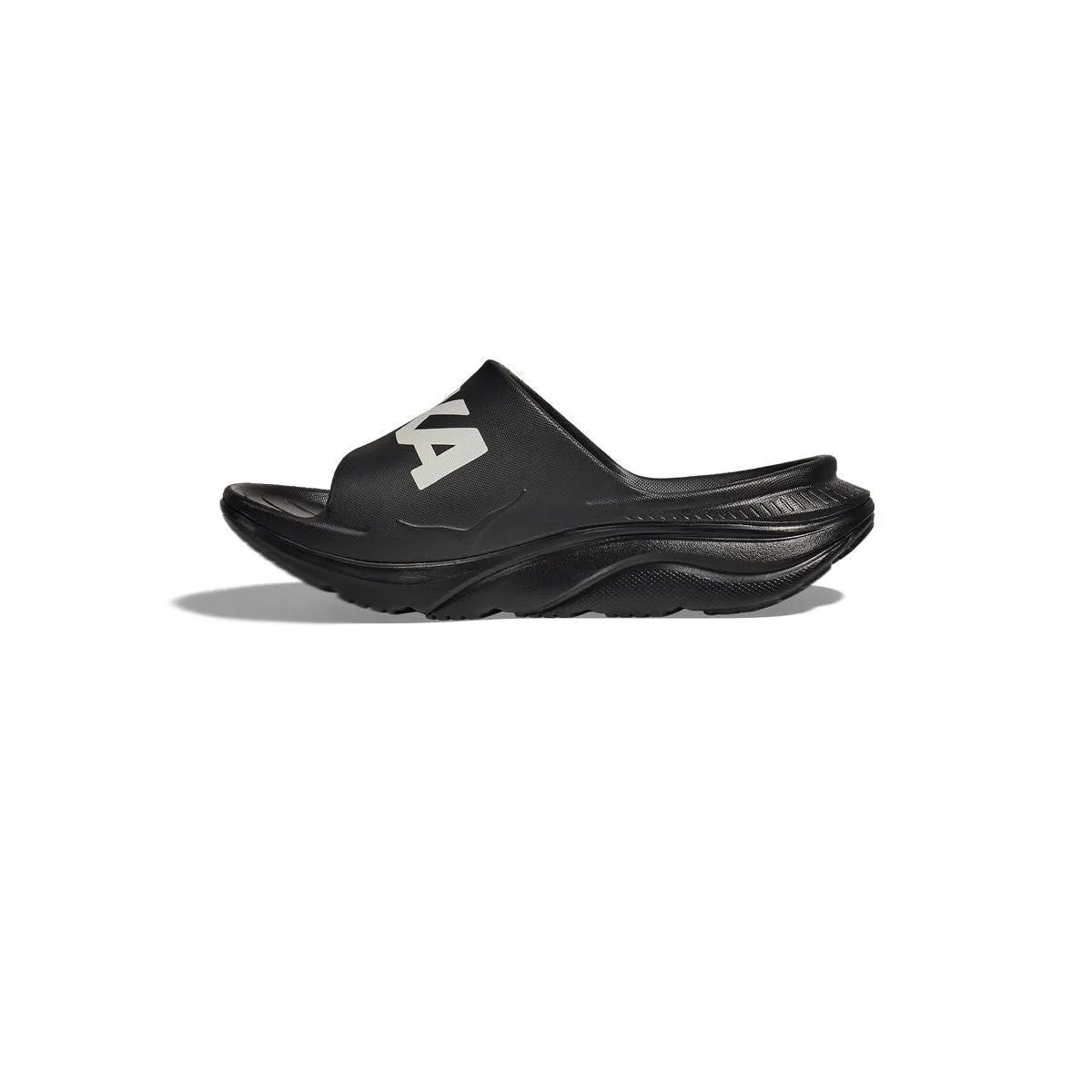 HOKA Unisex Sandals Ora Athletic Slide Black - HO229SH726DZTH