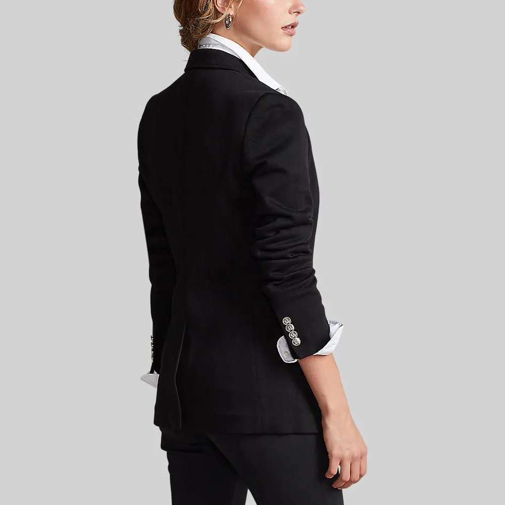 POLO RALPH LAUREN BLAZER-Double-Knit Jacquard Blazer WMPOOTWN5V20041 001 BLACK