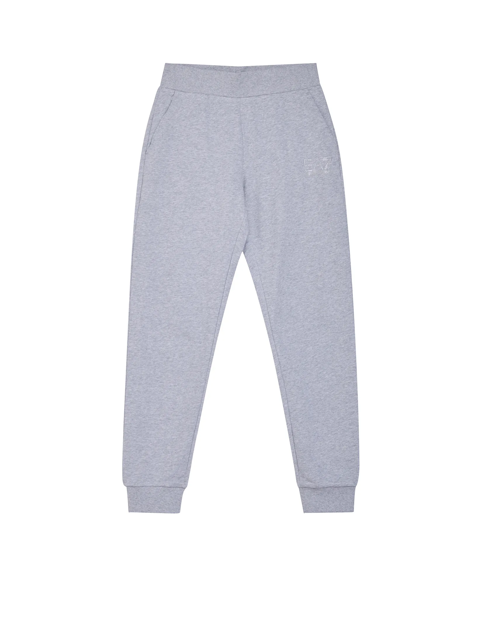 EA7 Women Joggers EA7 Logo Light Grey Melange