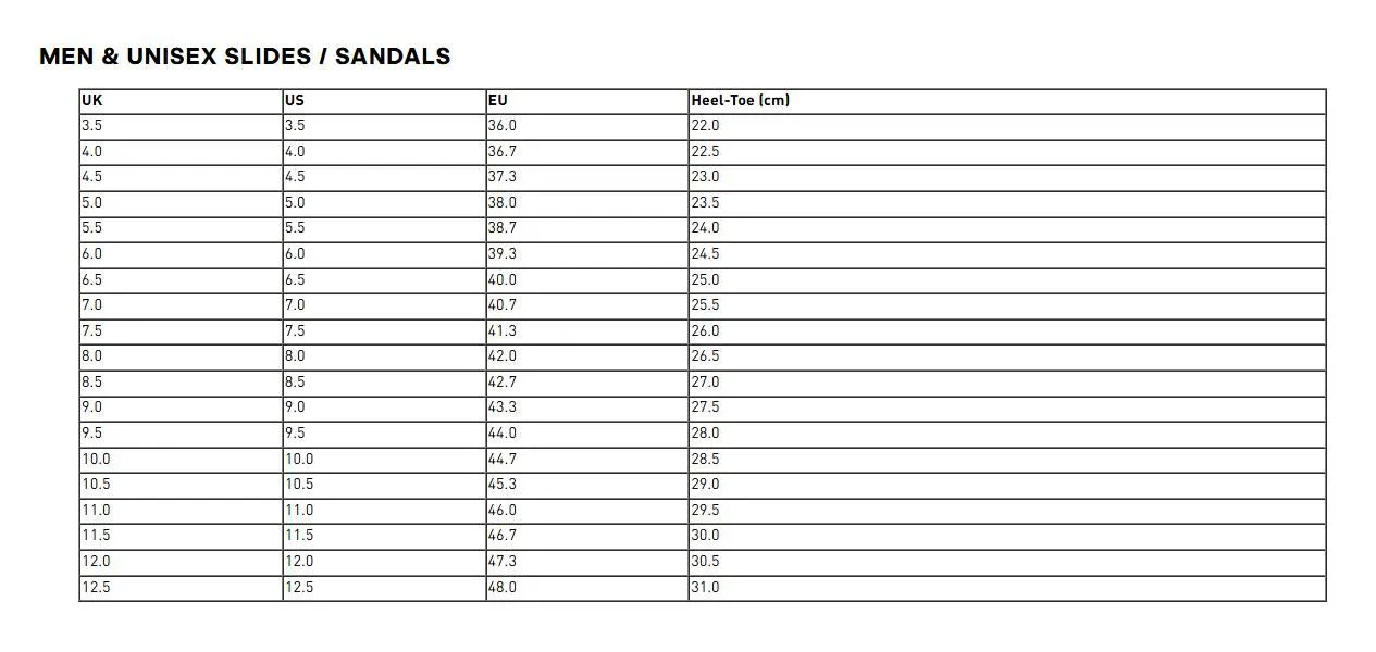 ADIDAS Unisex Slides Adilette