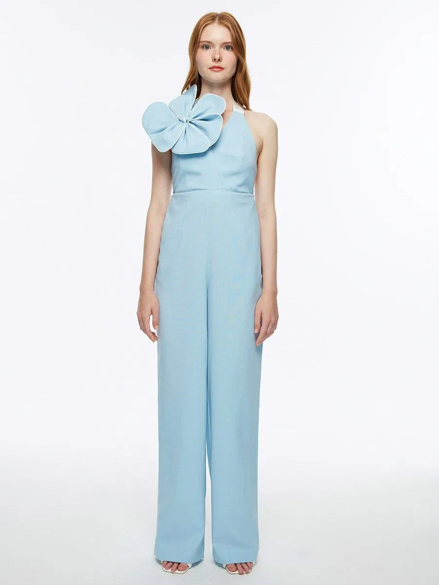 JANESUDA (AW23) Blue Long Jumpsuit
