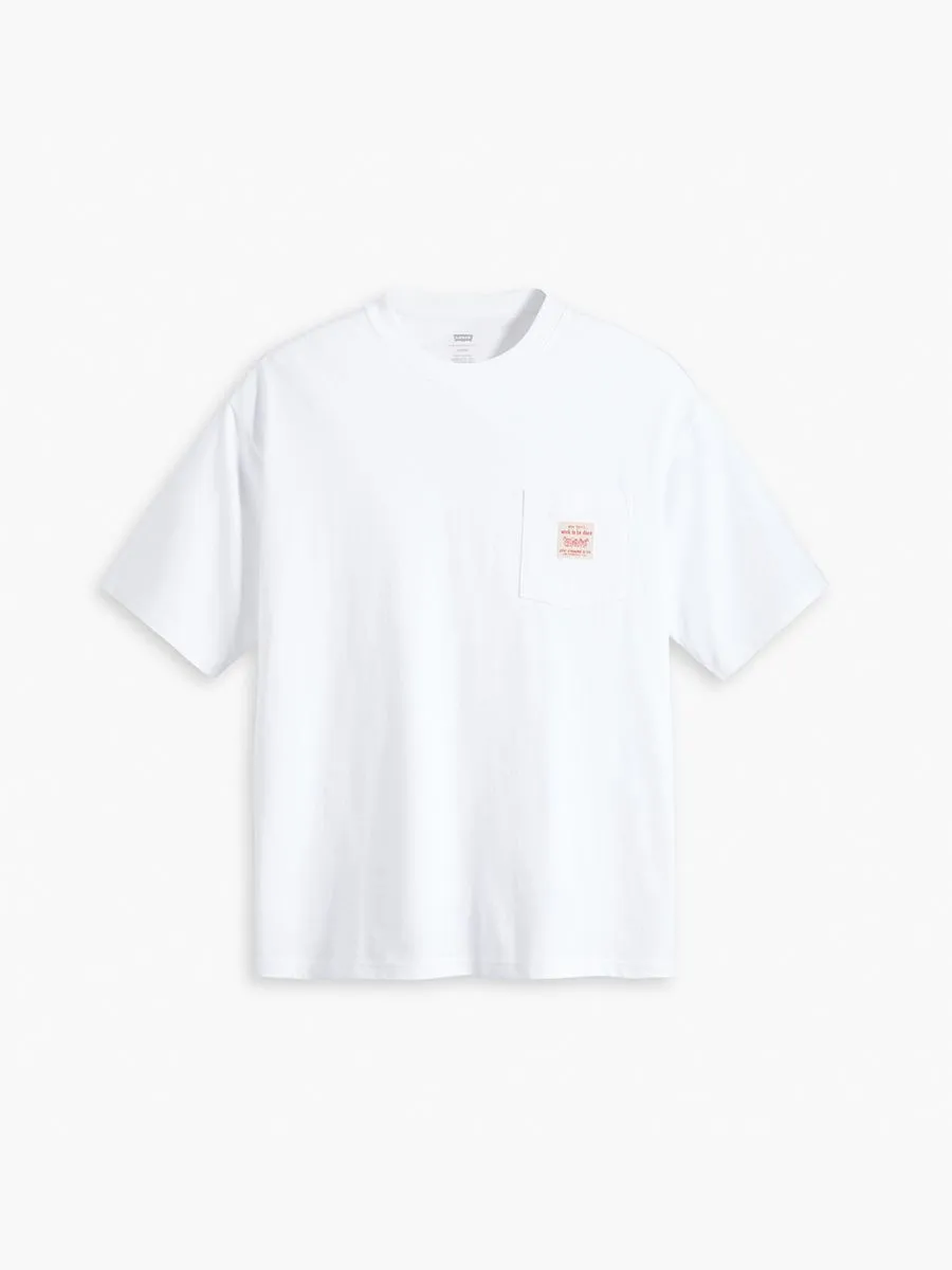 LEVI'S Men's Workwear T-Shirt Bright White