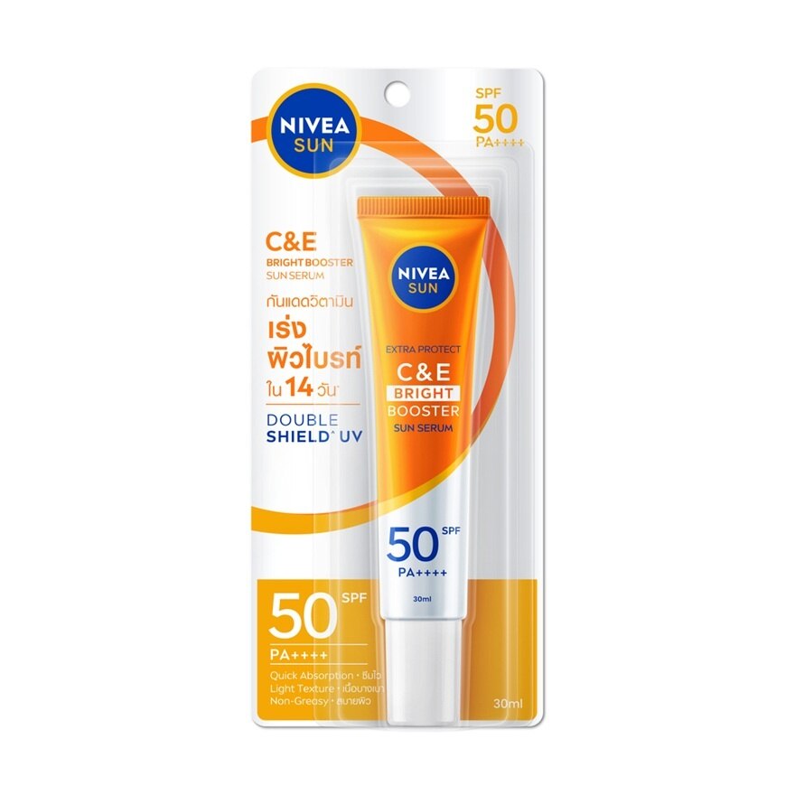 Nivea Sun Extra Protect C E Bright Booster Sun Serum SPF50 PA++++ 30 Ml.