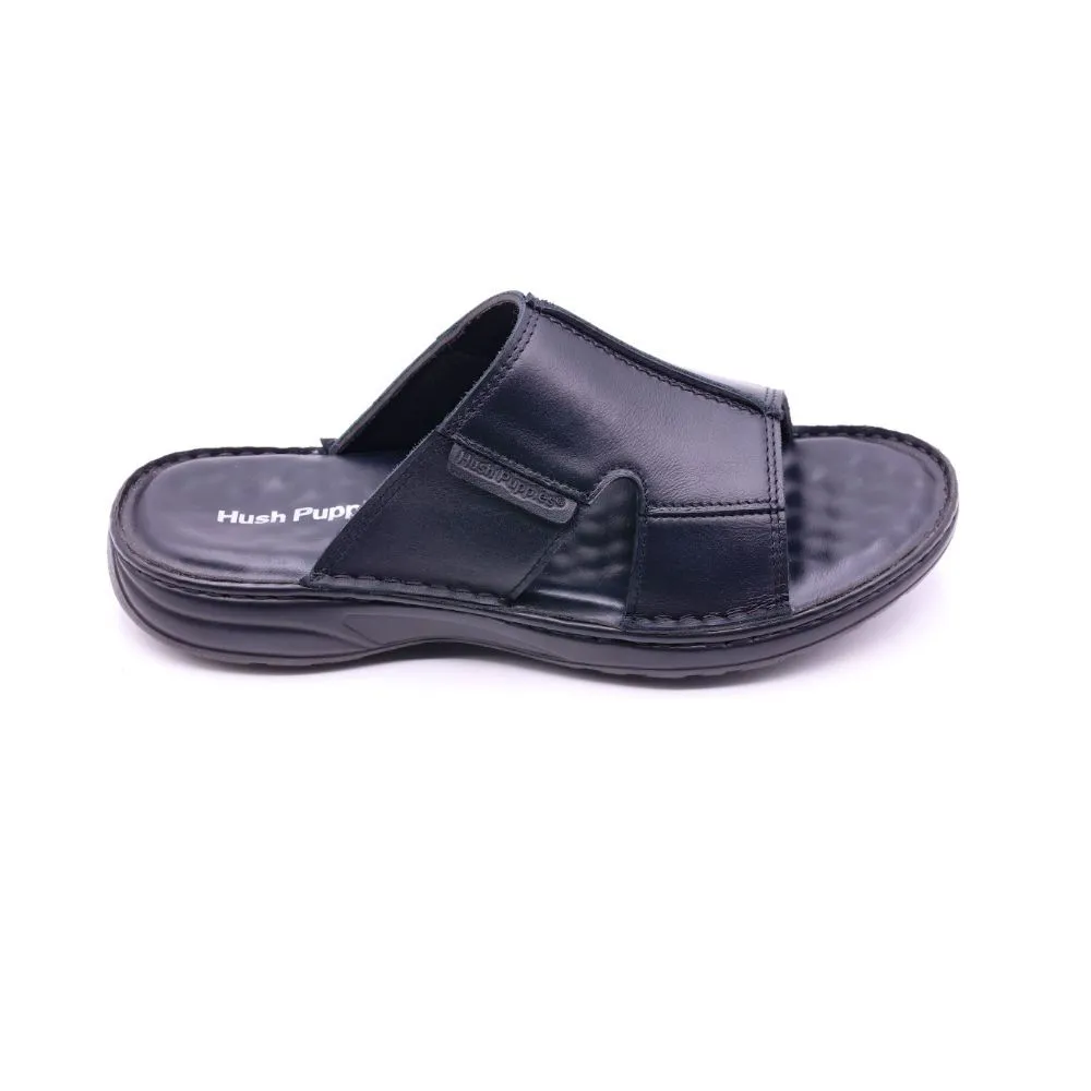HUSH PUPPIES Men's Shoes Model Kennocha HP 8HSFB76B2A - BLACK Sandals Slides