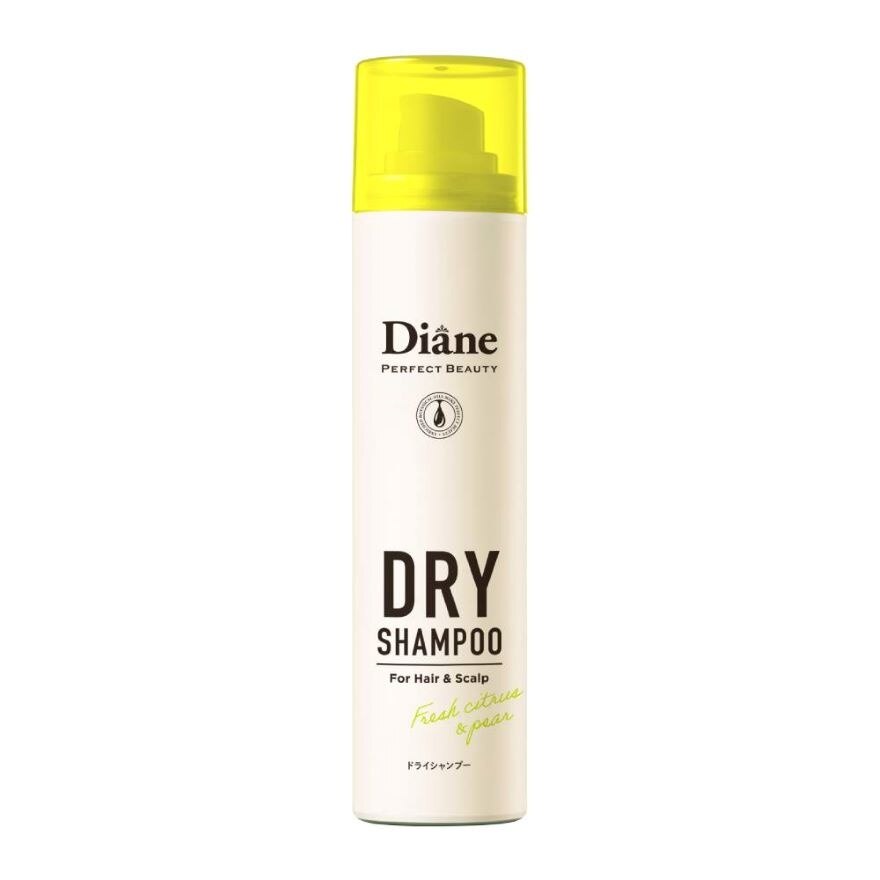 Diane Perfect Beauty Dry Shampoo Fresh Citrus  Pear 95 G. - Yellow