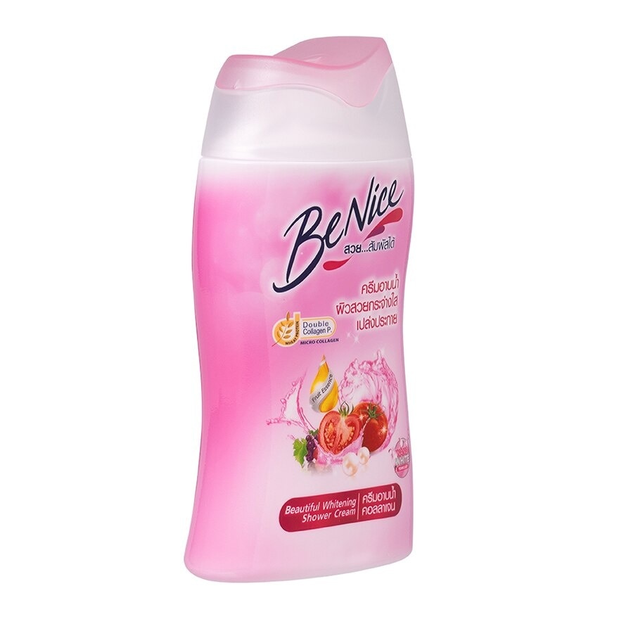 Benice Shower Cream Beautiful Whitening 80 Ml. ครีมอาบน้ำ ผิวเด้ง ฉ่ำน้ำ
