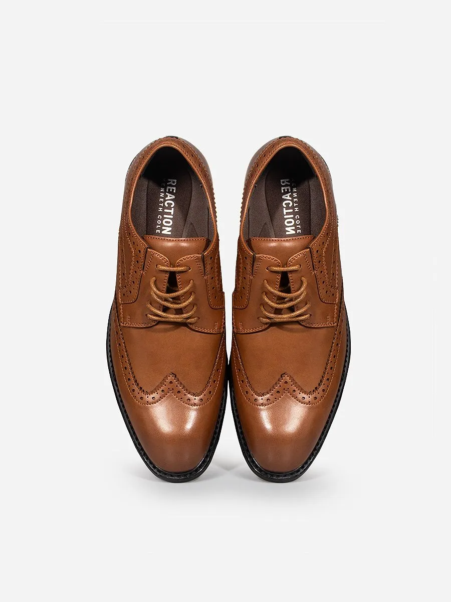 KENNETH COLE MEN'S FORMAL SHOES MARQUEE TECH WT / COGNAC