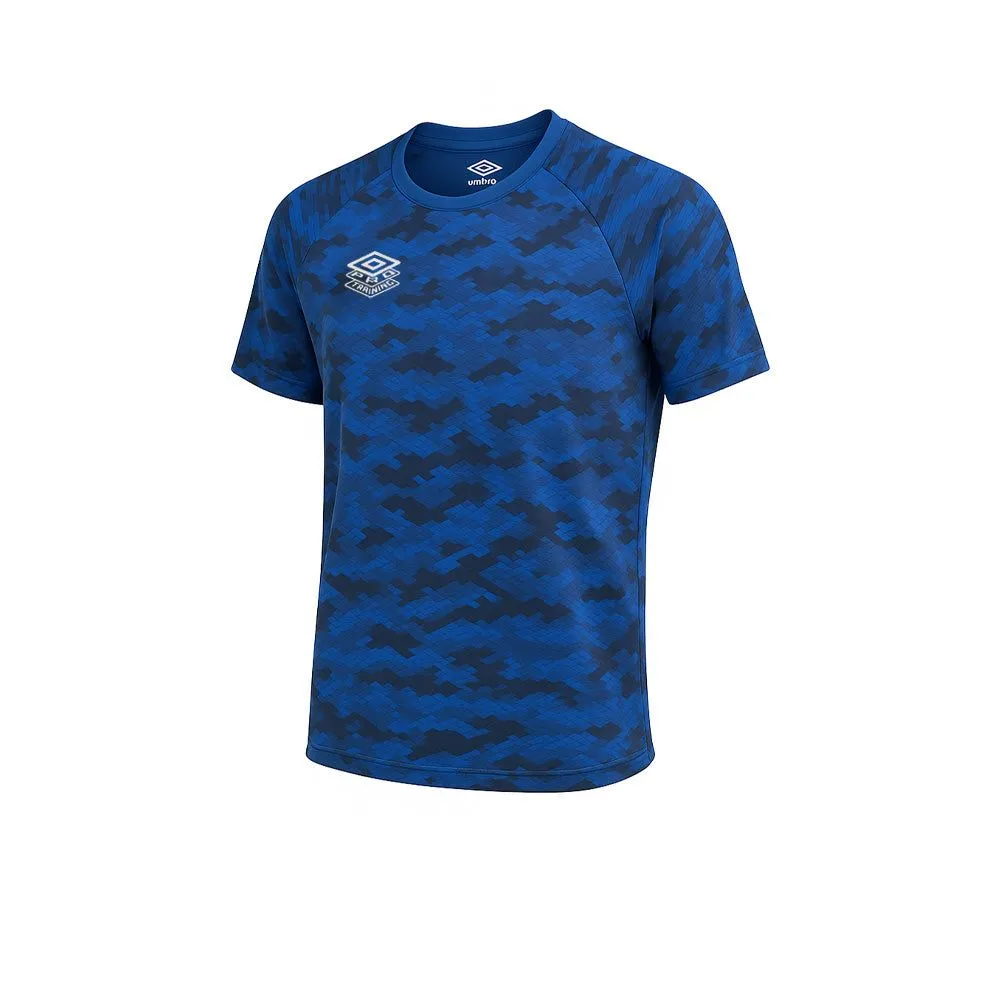 UMBRO Men Football Jersey Pro Training Graphic Blue - UM126AP568EJTH