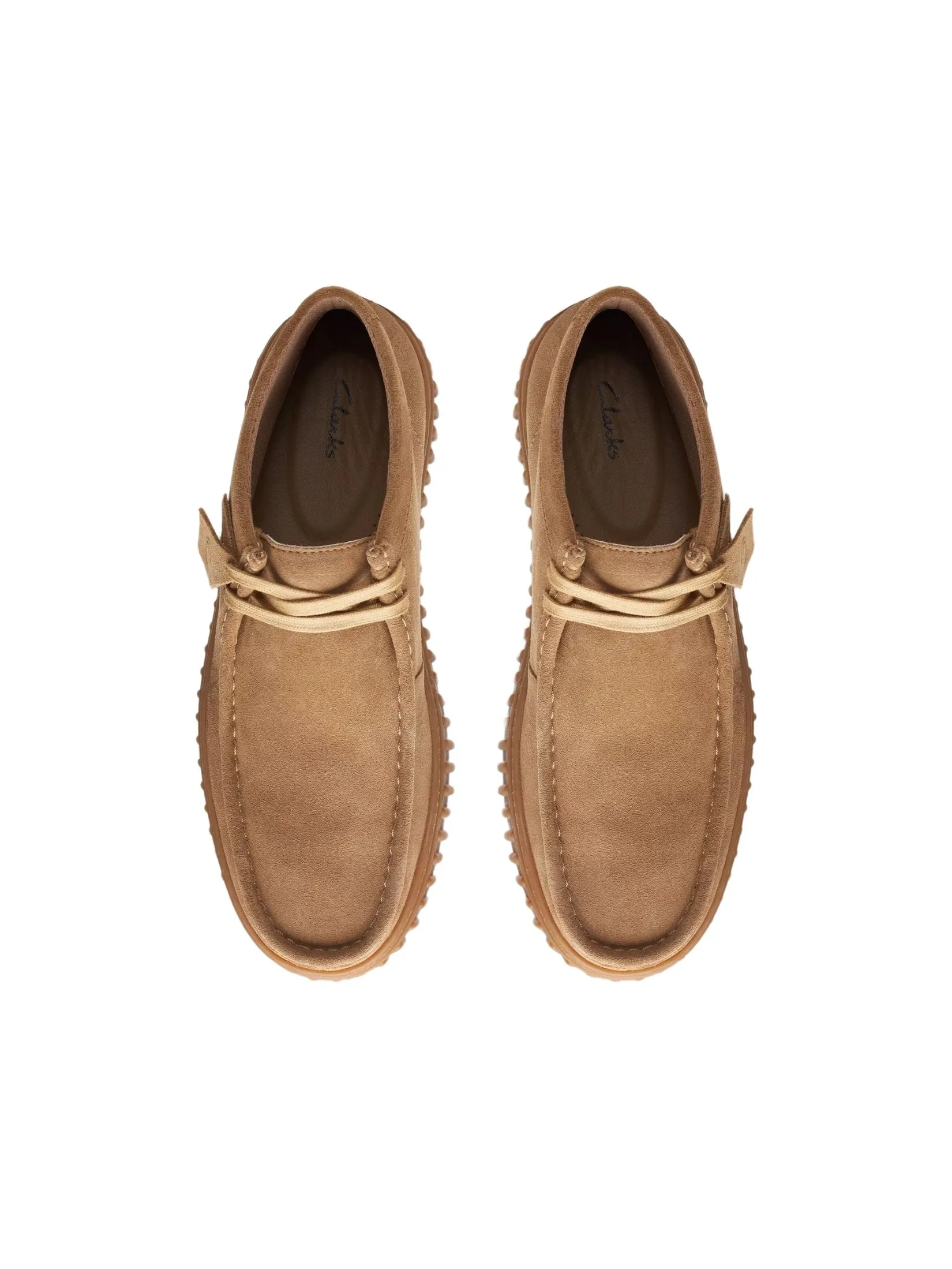 CLARKS TORHILL HI Dark Sand Suede Men’s Suede Boots